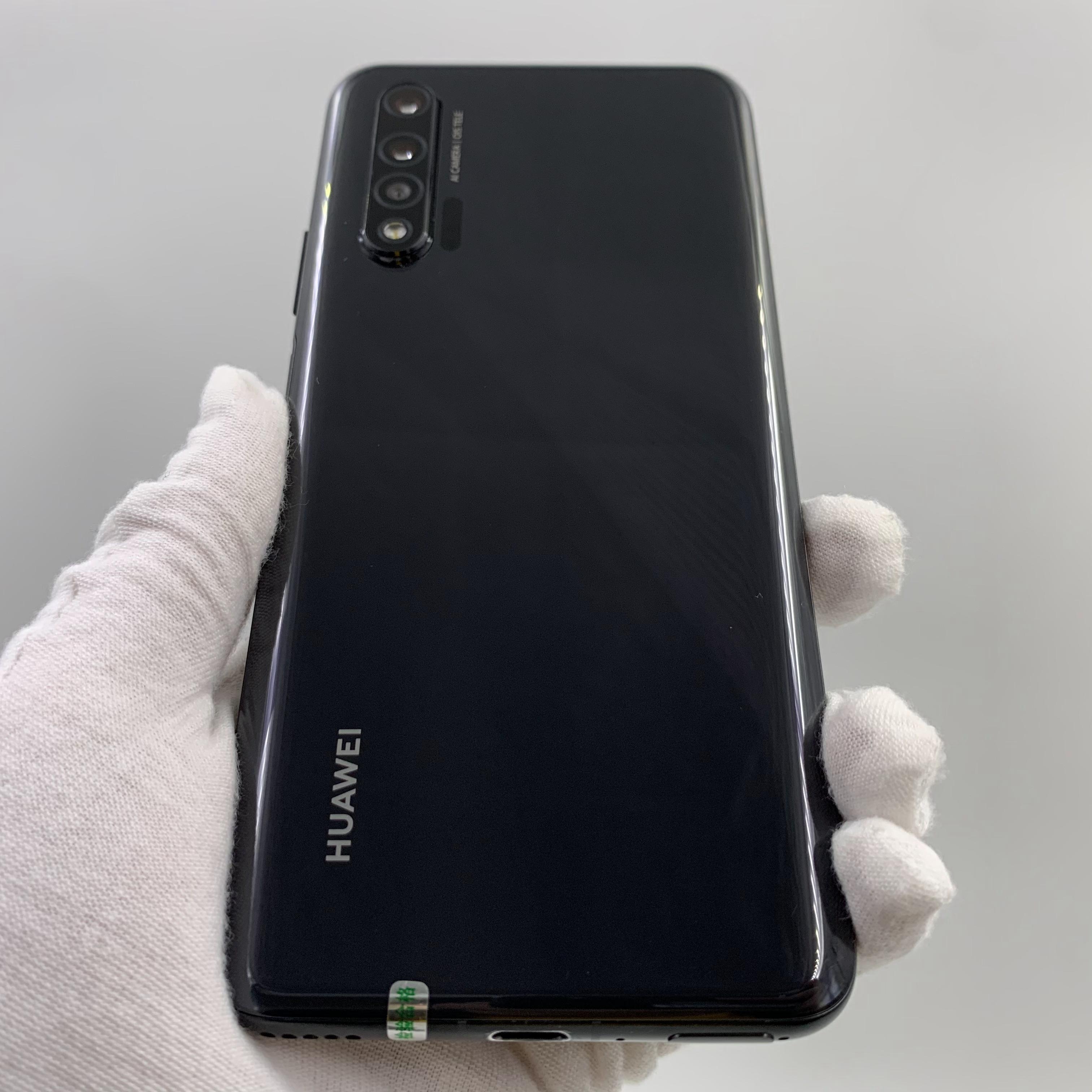 官方质检8成新及以下 亮黑色 8g/128g 国行 5g全网通 华为 nova 6 5g