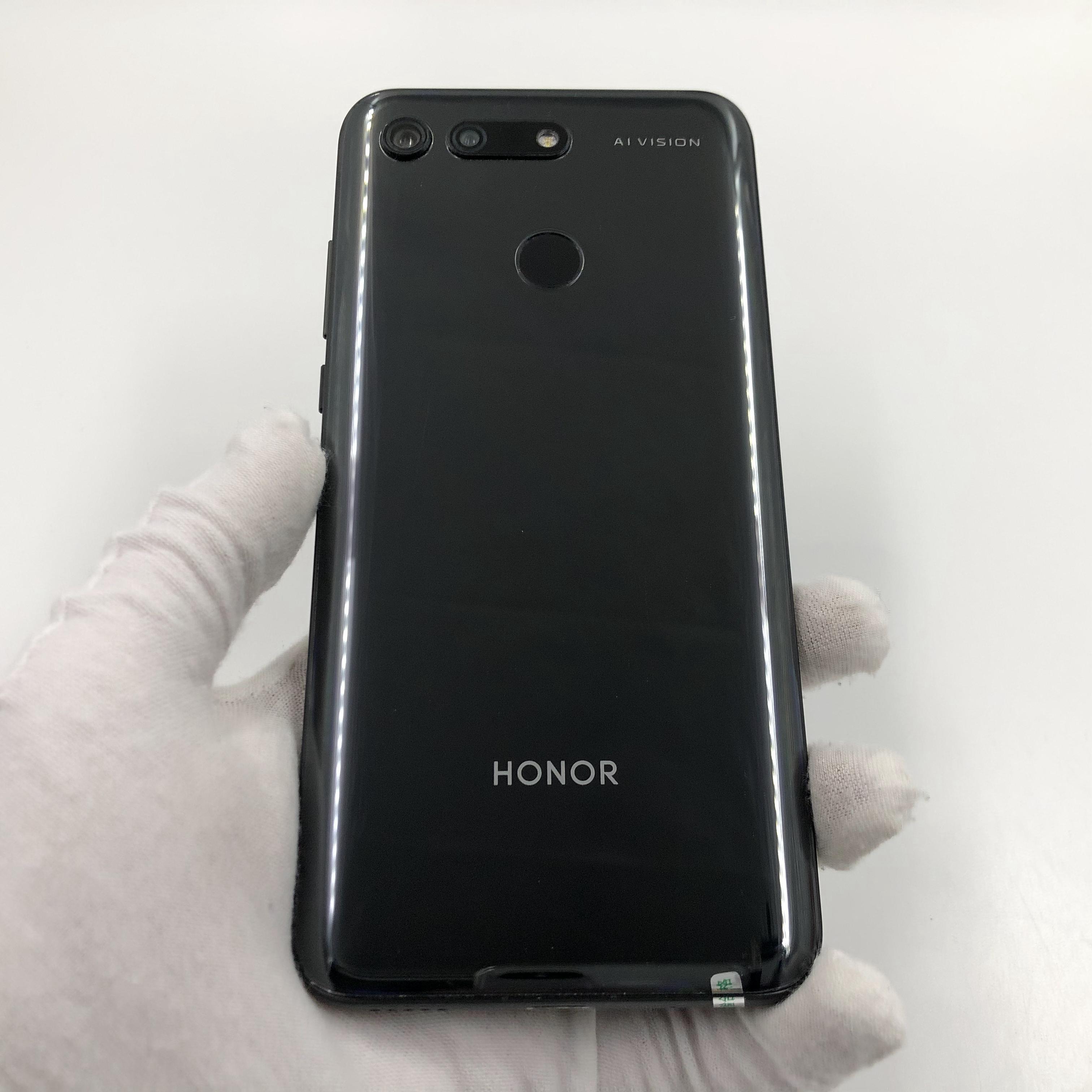 官方质检95成新 黑色 6g/128g 国行 4g全网通 荣耀 荣耀 v20