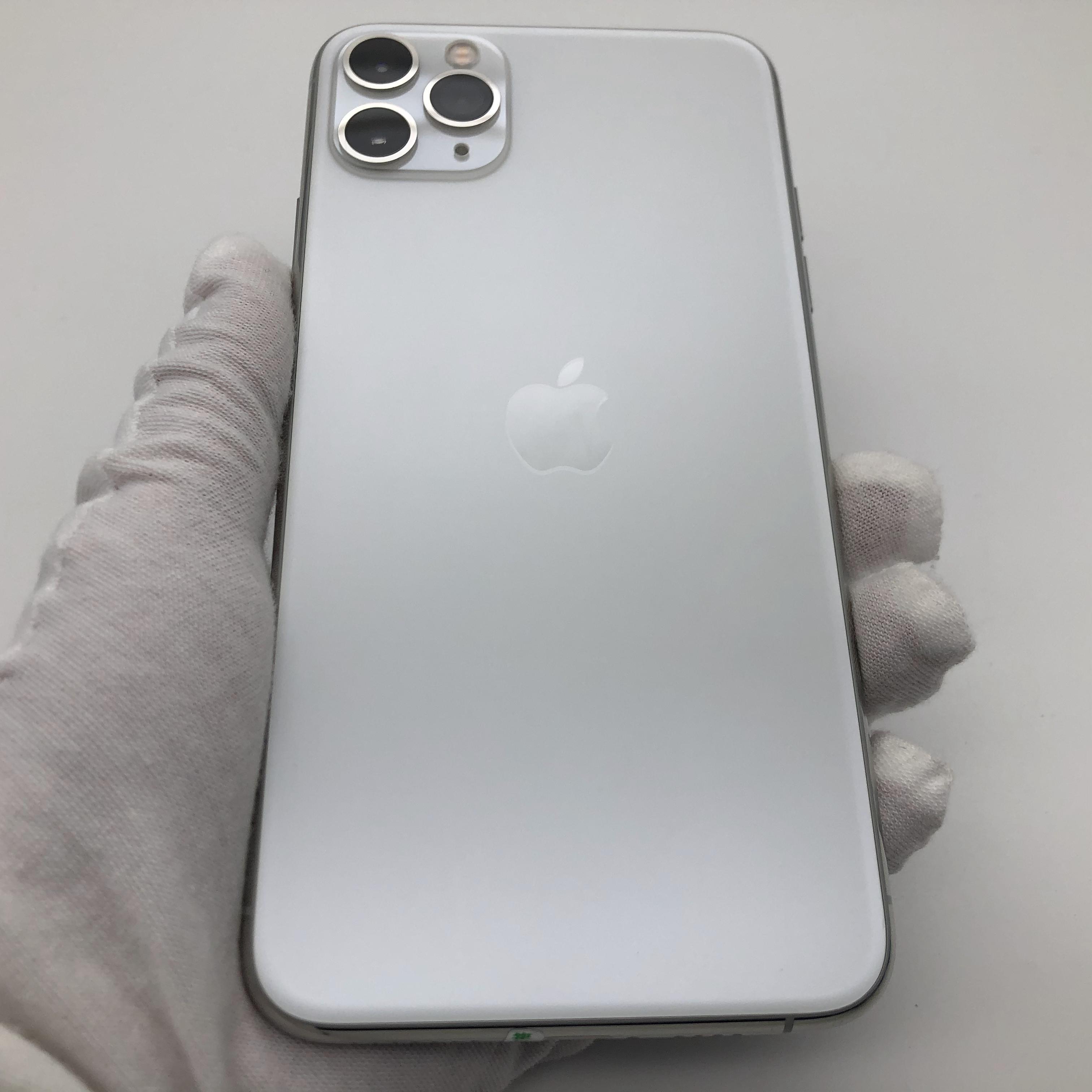 蘋果【iphone 11 pro max】全網通 銀色 256g 國行 9成新 真機實拍