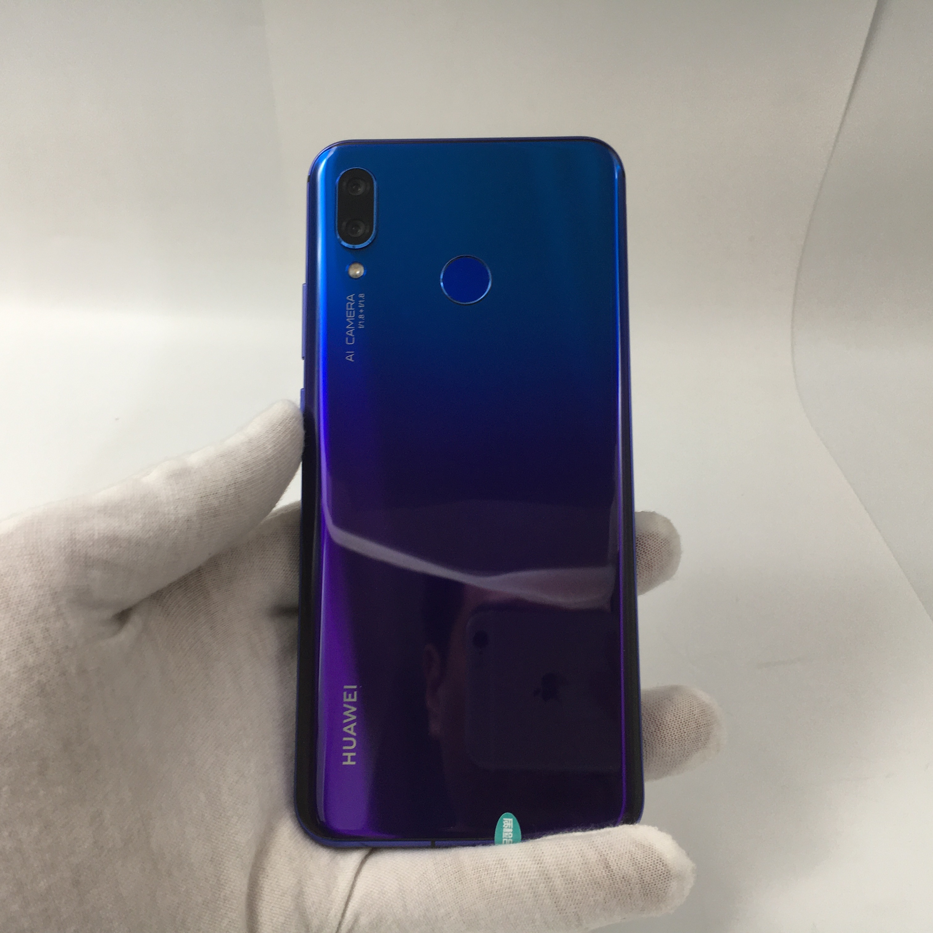 官方质检8成新及以下 全网通 蓝色 6g/128g 国行 华为 nova3