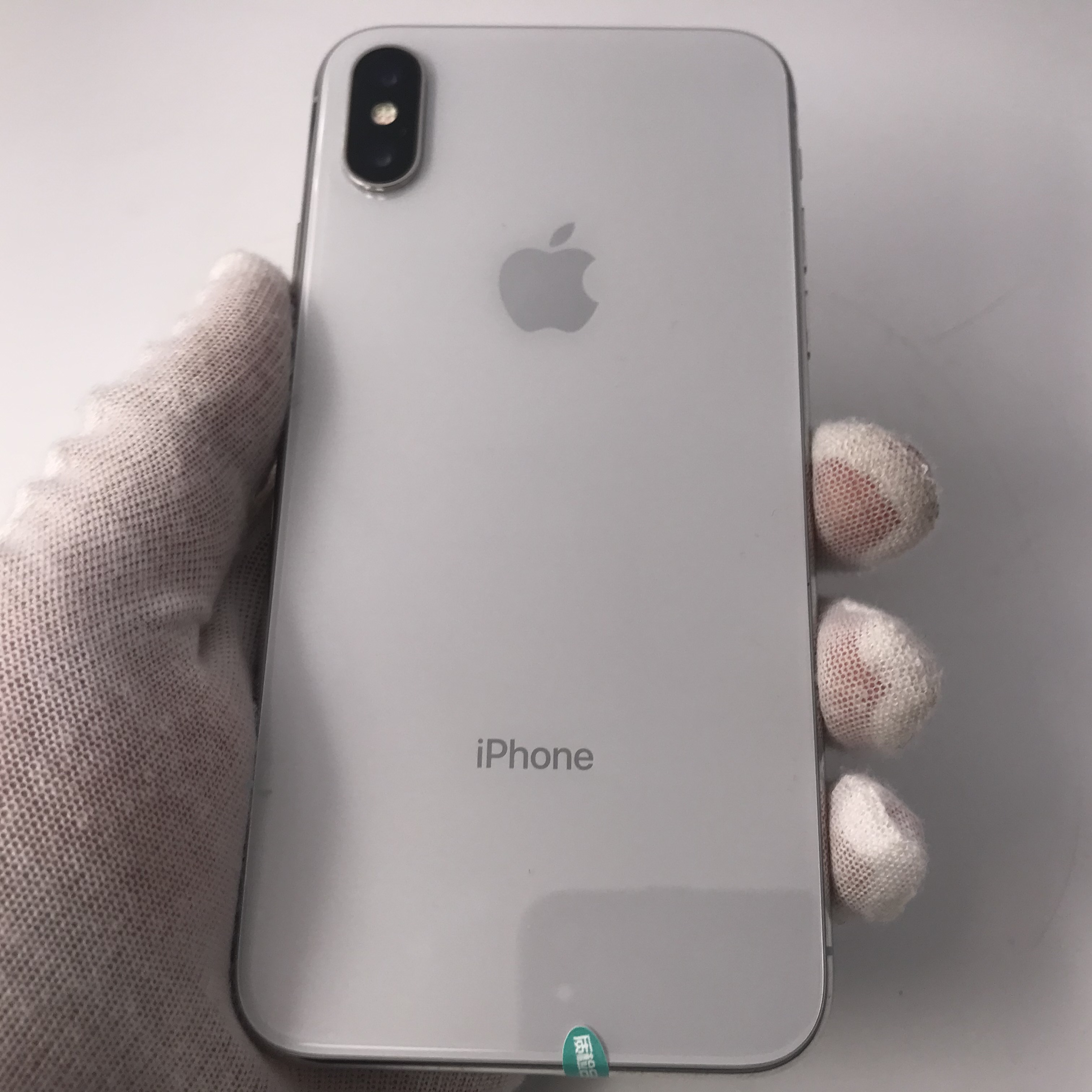苹果【iphone x】全网通 银色 256g 国行 95新