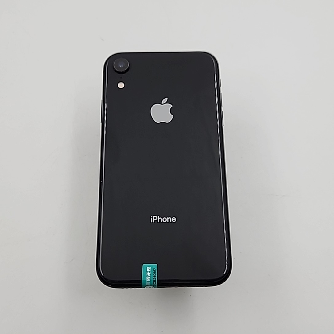 苹果【iPhone XR】4G全网通 黑色 64G 国行 8成新 