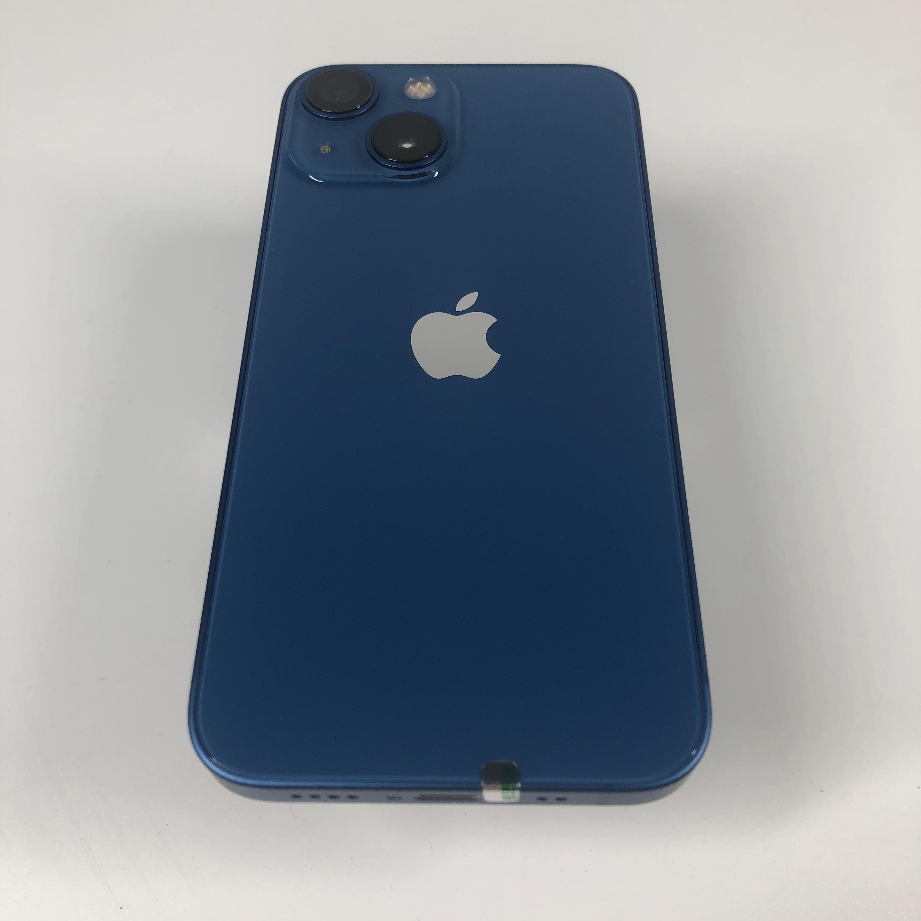 苹果【iPhone 13 mini】5G全网通 蓝色 256G 国行 95新 真机实拍官保2022-10-05