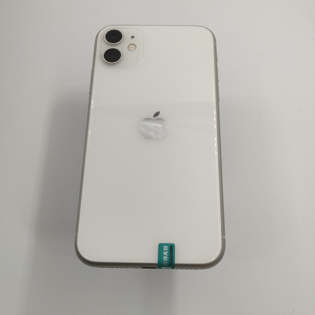 苹果【iPhone 11】白色 64G 国行 8成新 