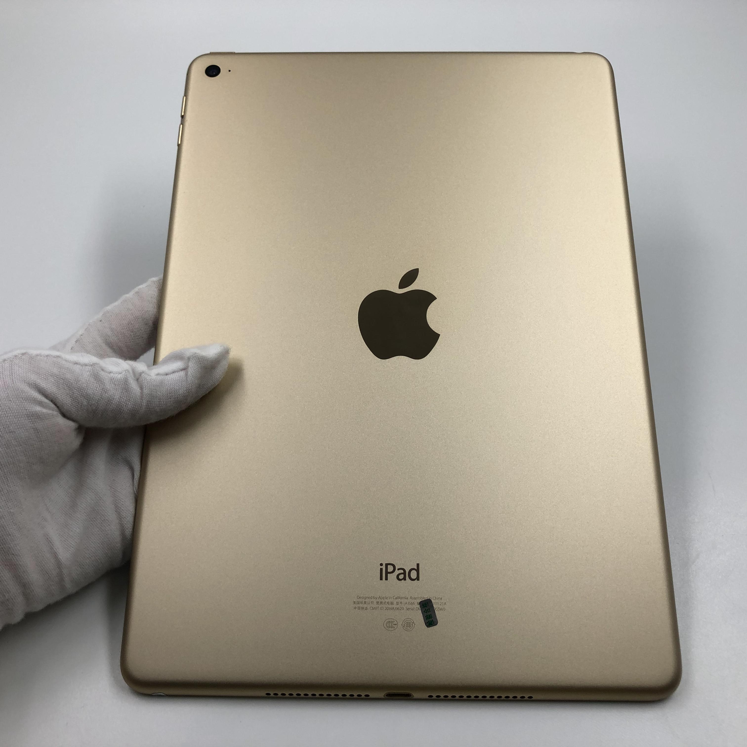 苹果【iPad Air 2】WIFI版 金色 128G 国行 99新 真机实拍