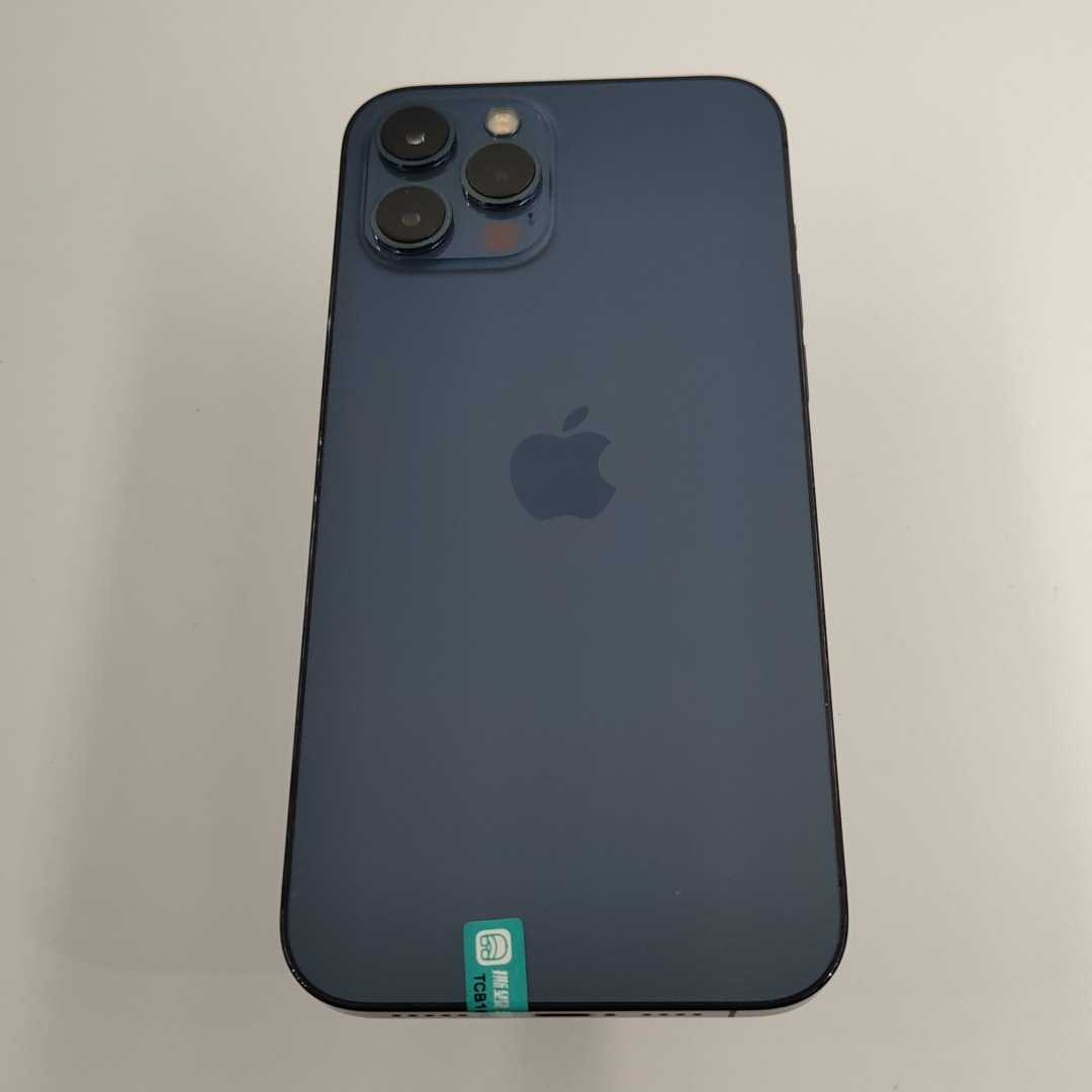 苹果【iPhone 12 Pro Max】5G全网通 海蓝色 128G 国行 95新 