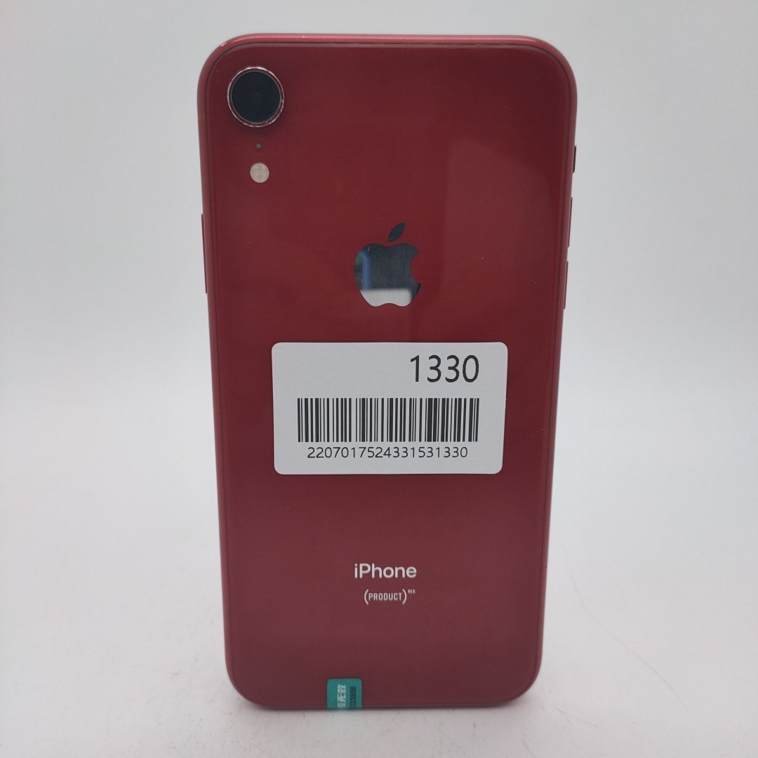 苹果【iPhone XR】4G全网通 红色 128G 国行 8成新 