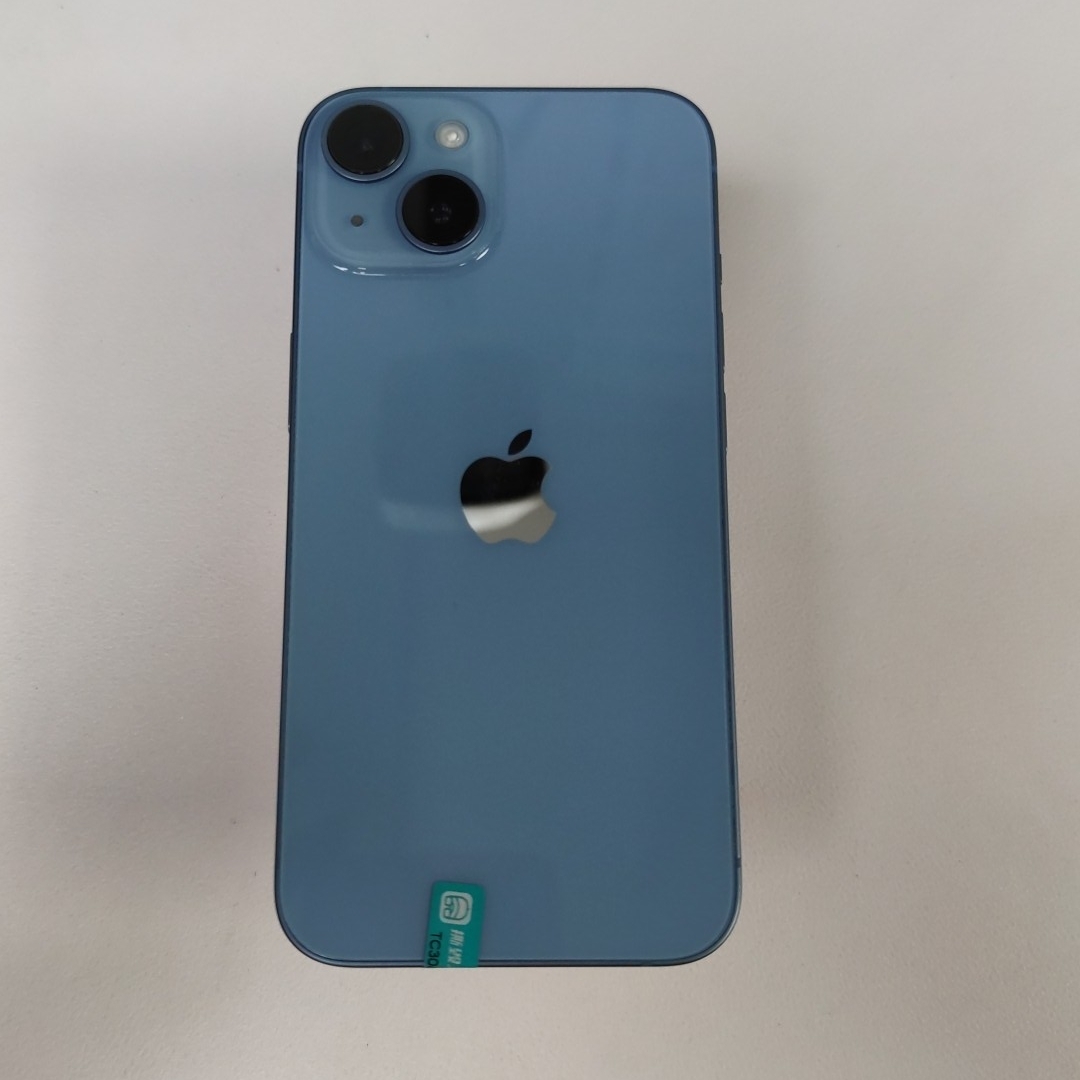 苹果【iPhone 14】5G全网通 蓝色 128G 国行 9成新 