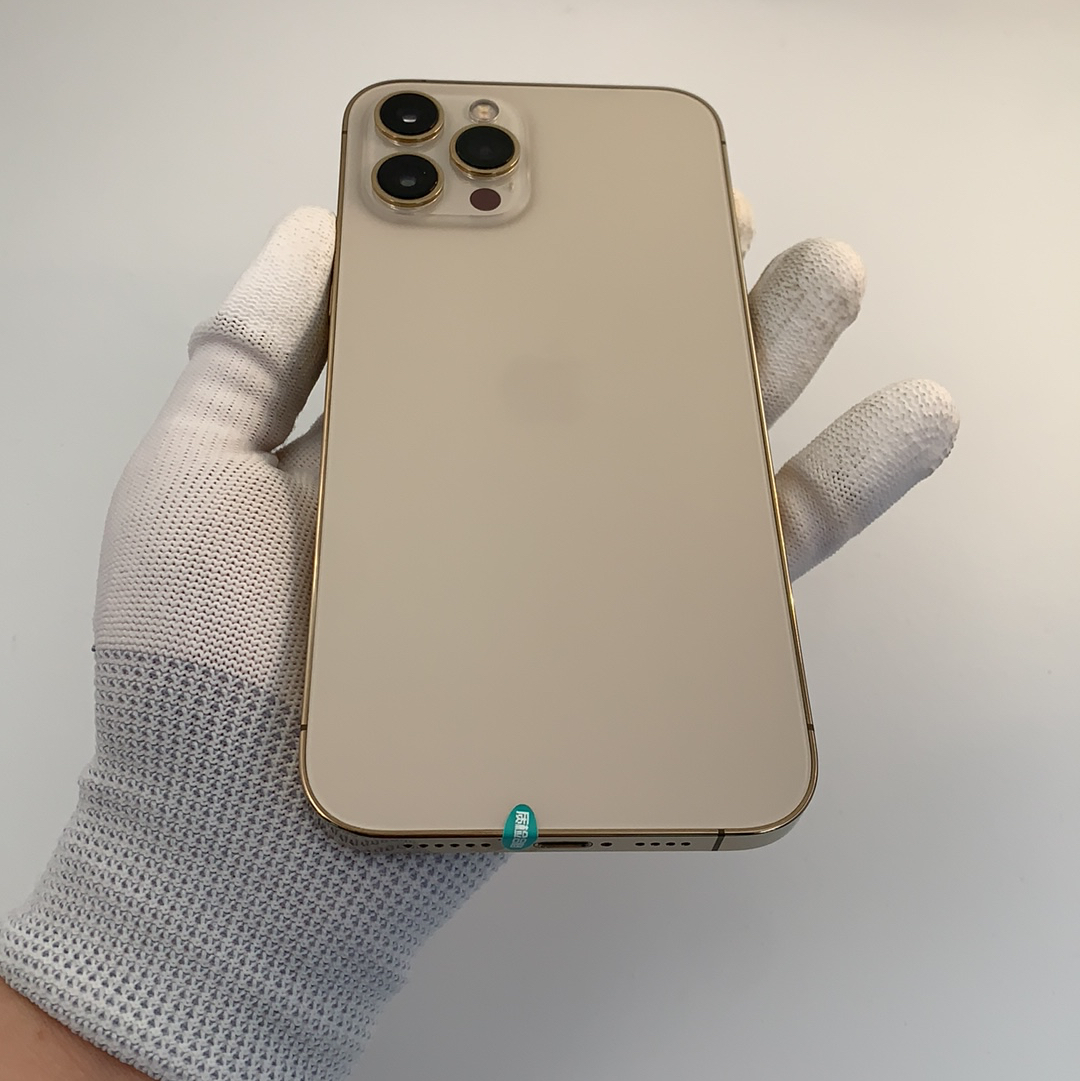 官方质检9成新 5g全网通 金色 512g 国行 苹果 iphone 12 pro max