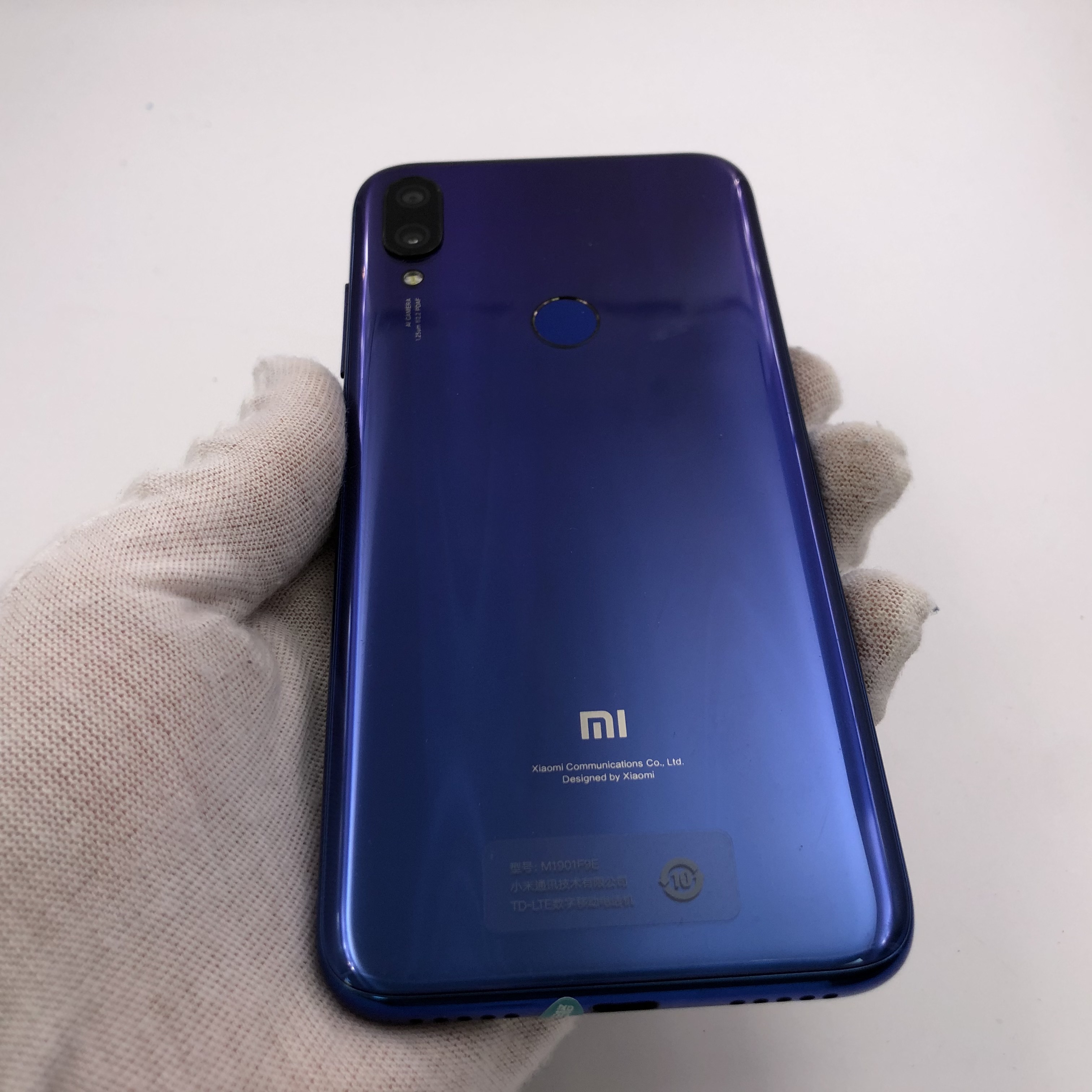 官方质检95成新 全网通 蓝色 6g/128g 国行 小米 小米 play