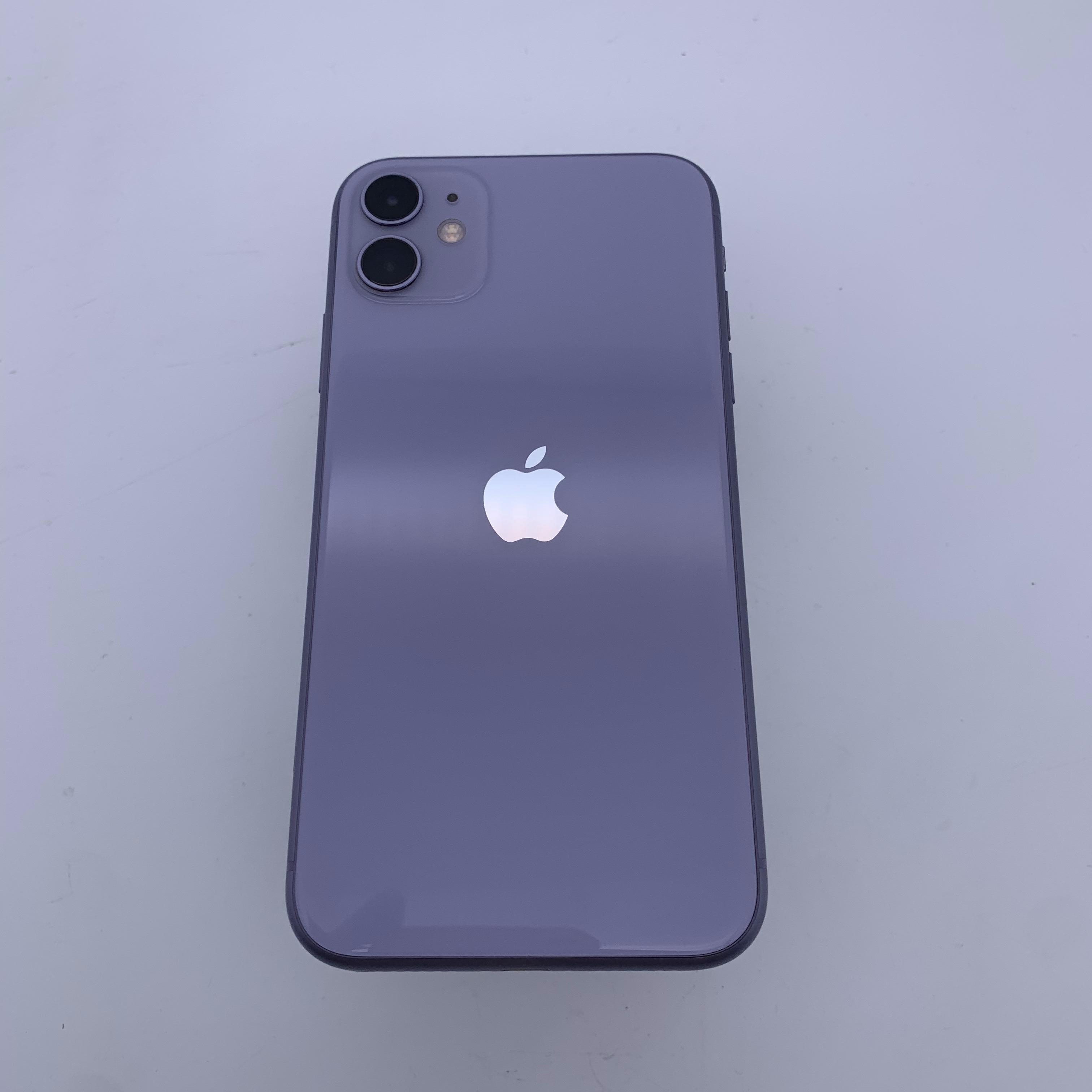 苹果【iPhone 11】4G全网通 紫色 128G 国行 8成新 