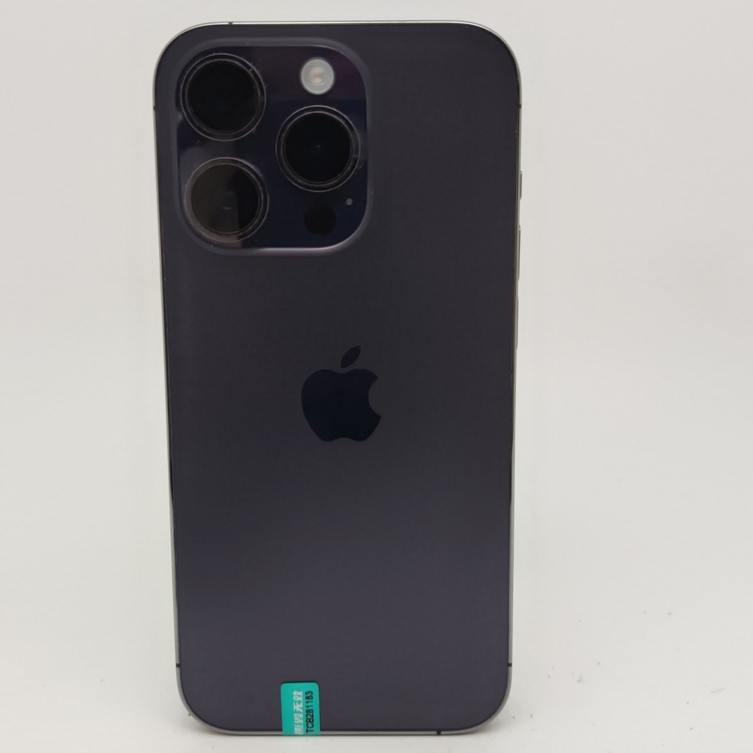 苹果【iPhone 14 Pro】5G全网通 暗紫色 128G 国行 9成新 