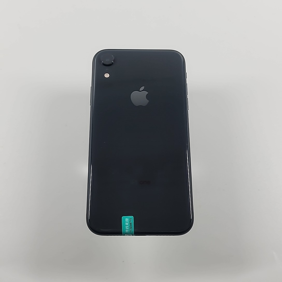 苹果【iPhone XR】4G全网通 黑色 128G 国行 9成新 