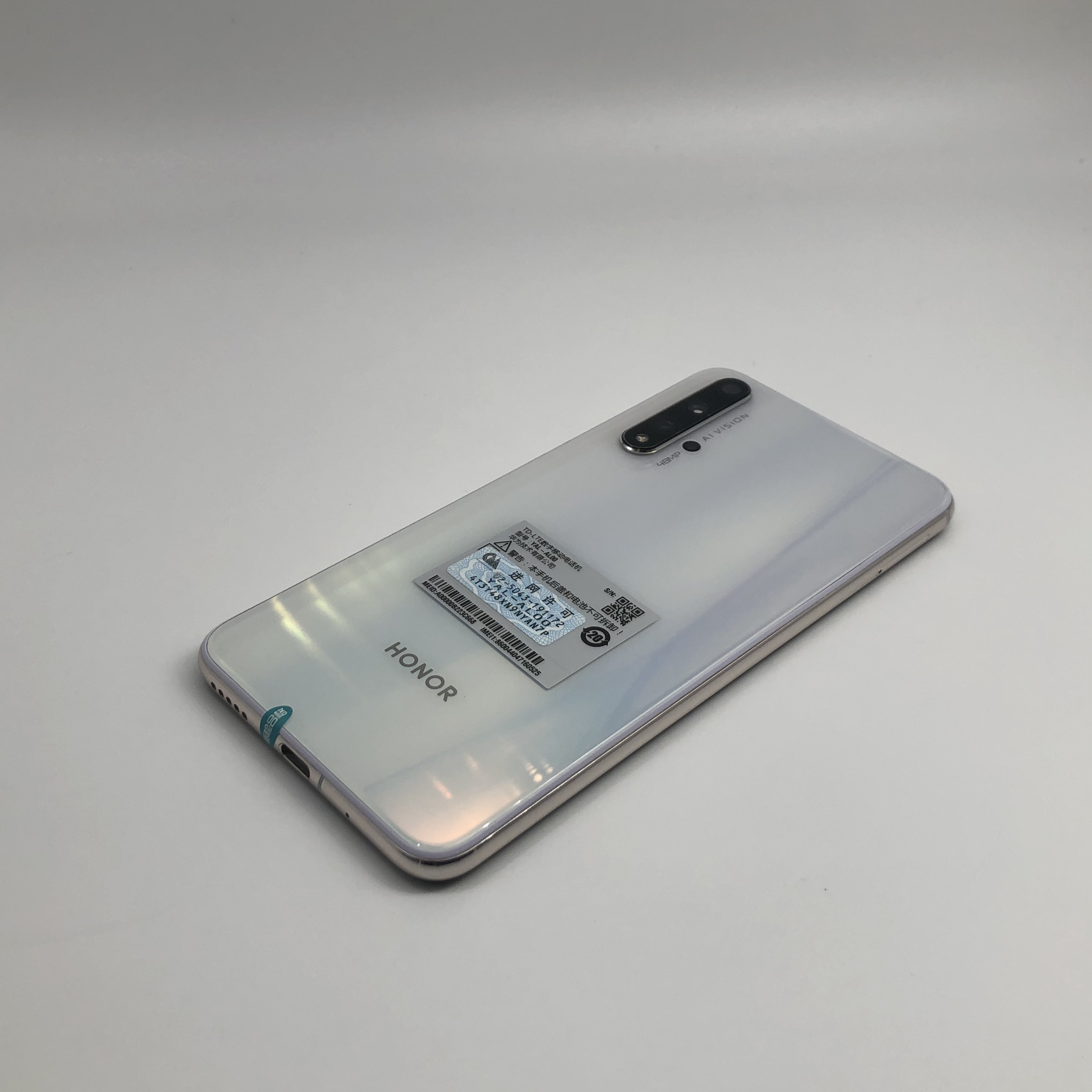 荣耀【荣耀 20】全网通 白色 8g/256g 国行 95成新