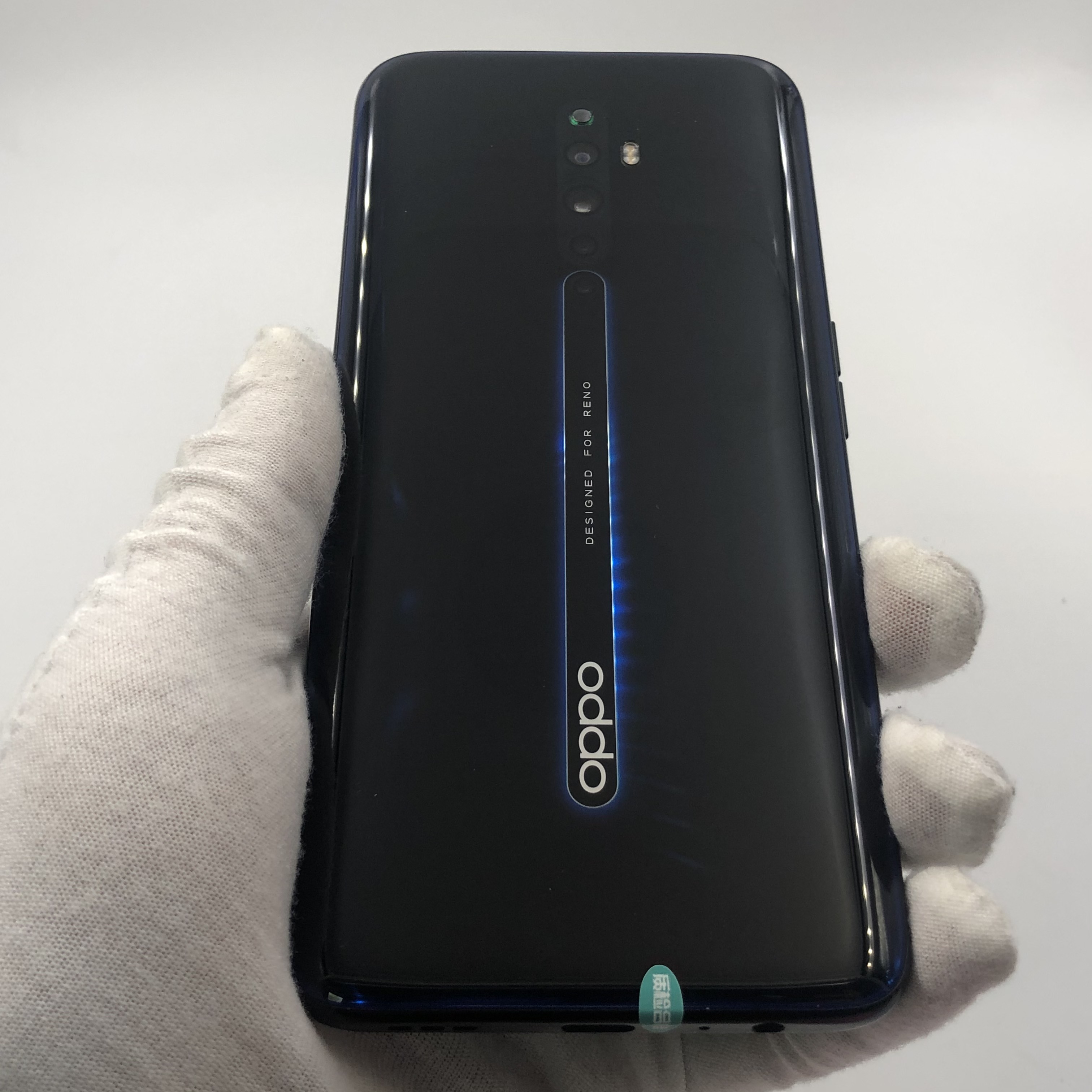 官方质检95成新 8g/128g 国行 深海夜光 4g全网通 oppo reno2 z