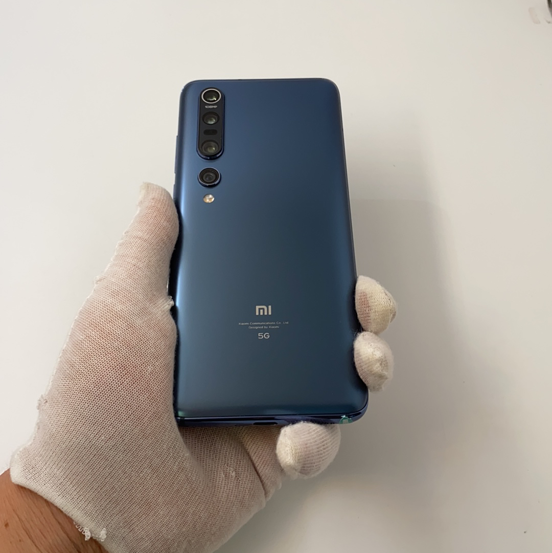 官方质检95成新 5g全网通 星空蓝 8g/256g 国行 小米 小米10 pro 5g