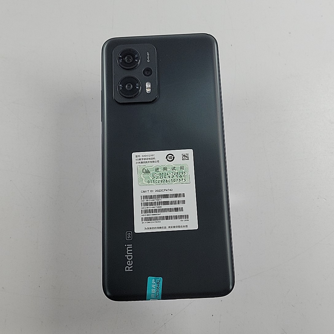 小米【Redmi Note11T Pro】5G全网通 子夜黑 6G/128G 国行 9成新 