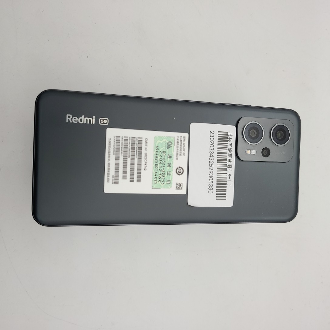 小米【Redmi Note11T Pro】5G全网通 子夜黑 8G/256G 国行 9成新 