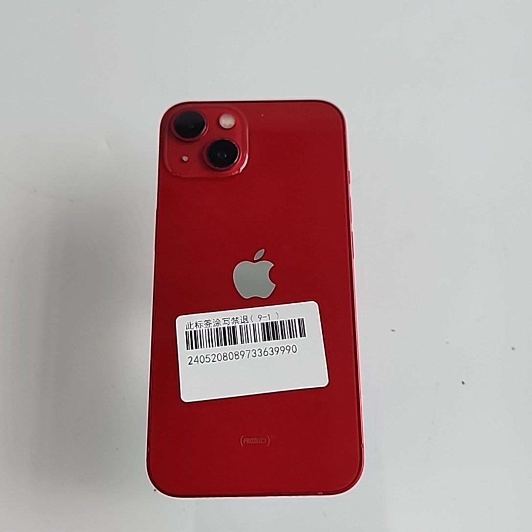 苹果【iPhone 13】5G全网通 红色 256G 国行 9成新 