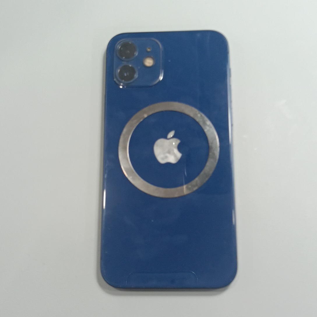 苹果【iPhone 12】5G全网通 蓝色 256G 国行 8成新 