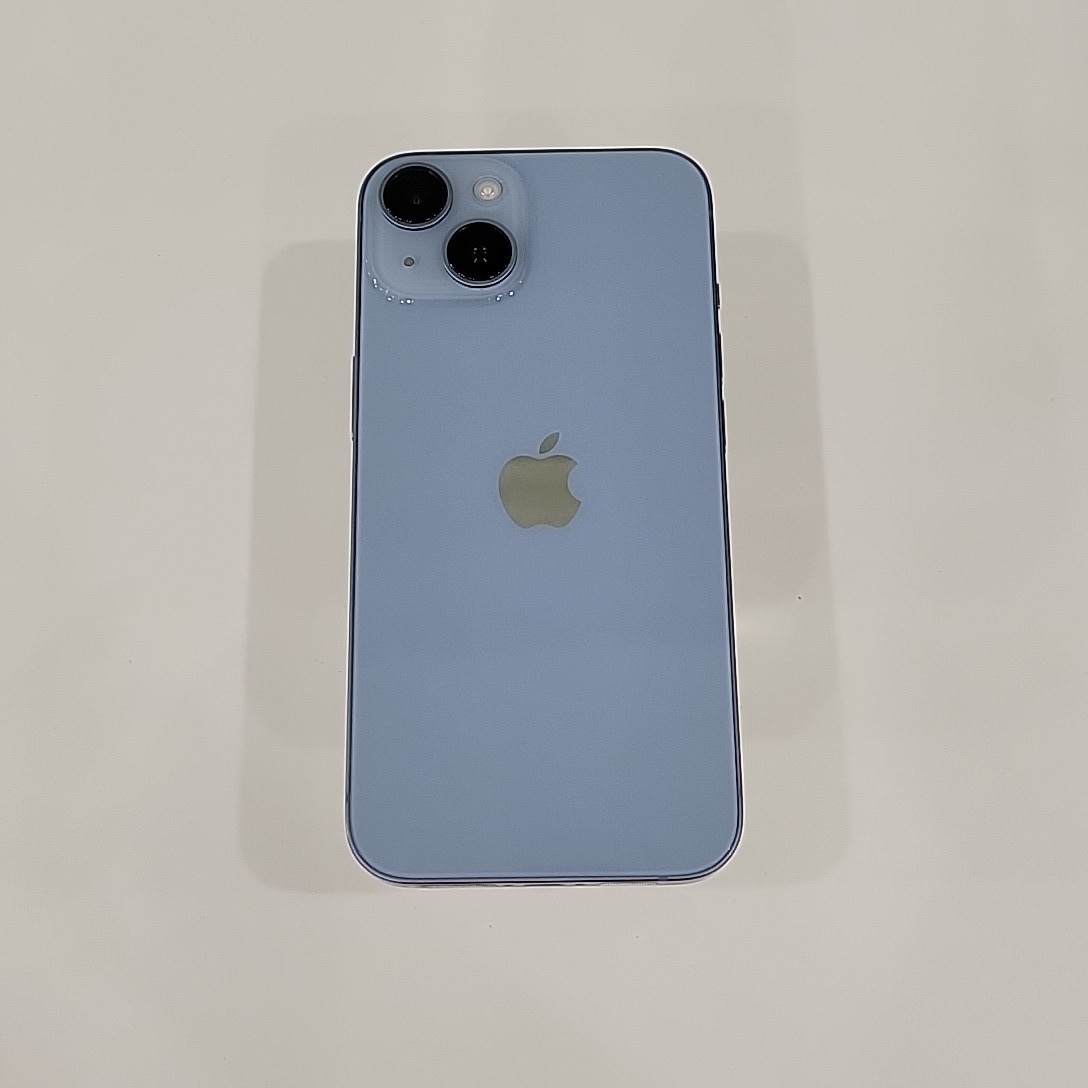 苹果【iPhone 14】5G全网通 蓝色 128G 国行 9成新 