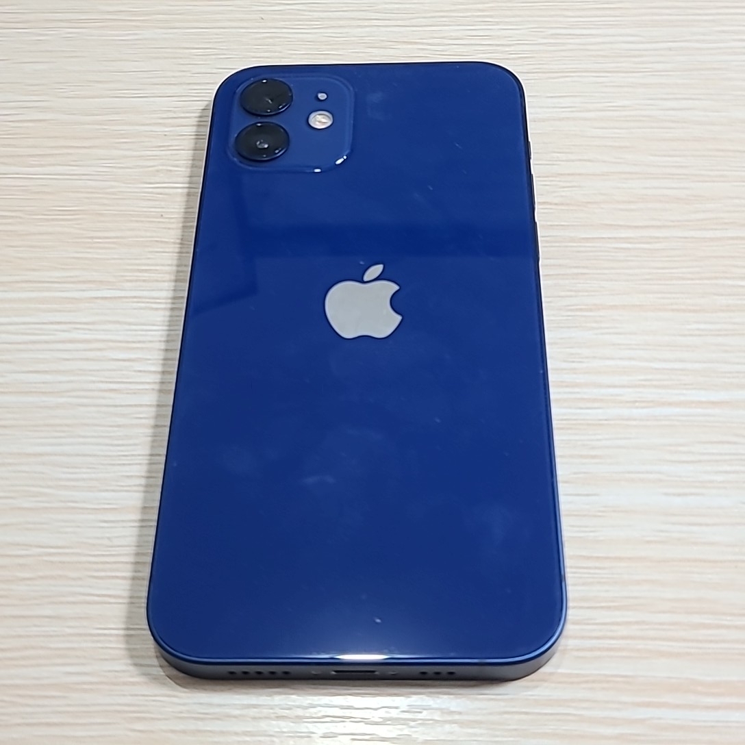 苹果【iPhone 12】5G全网通 蓝色 128G 国行 95新 