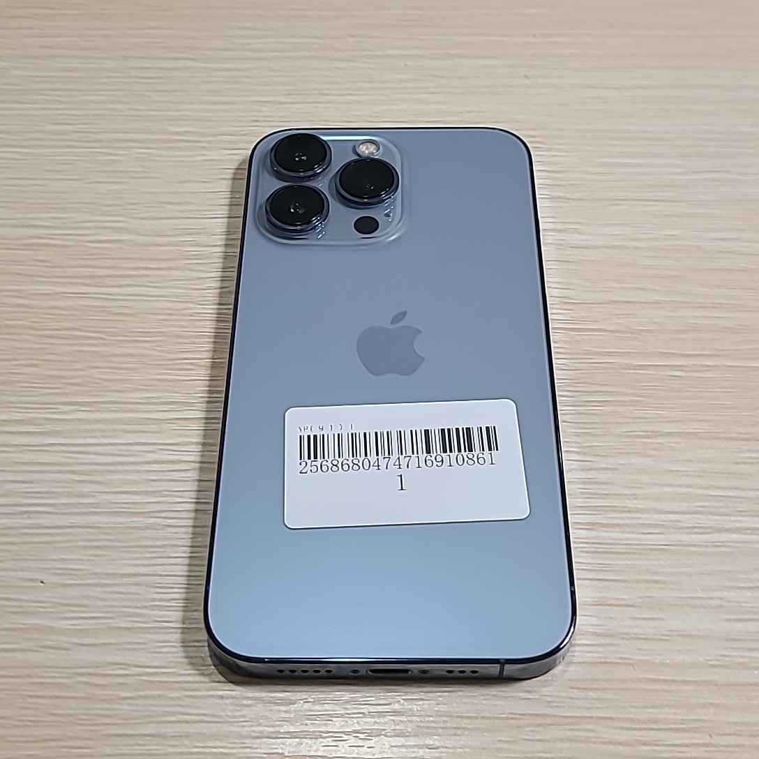 苹果【iPhone 13 Pro】5G全网通 远峰蓝色 256G 国行 9成新 