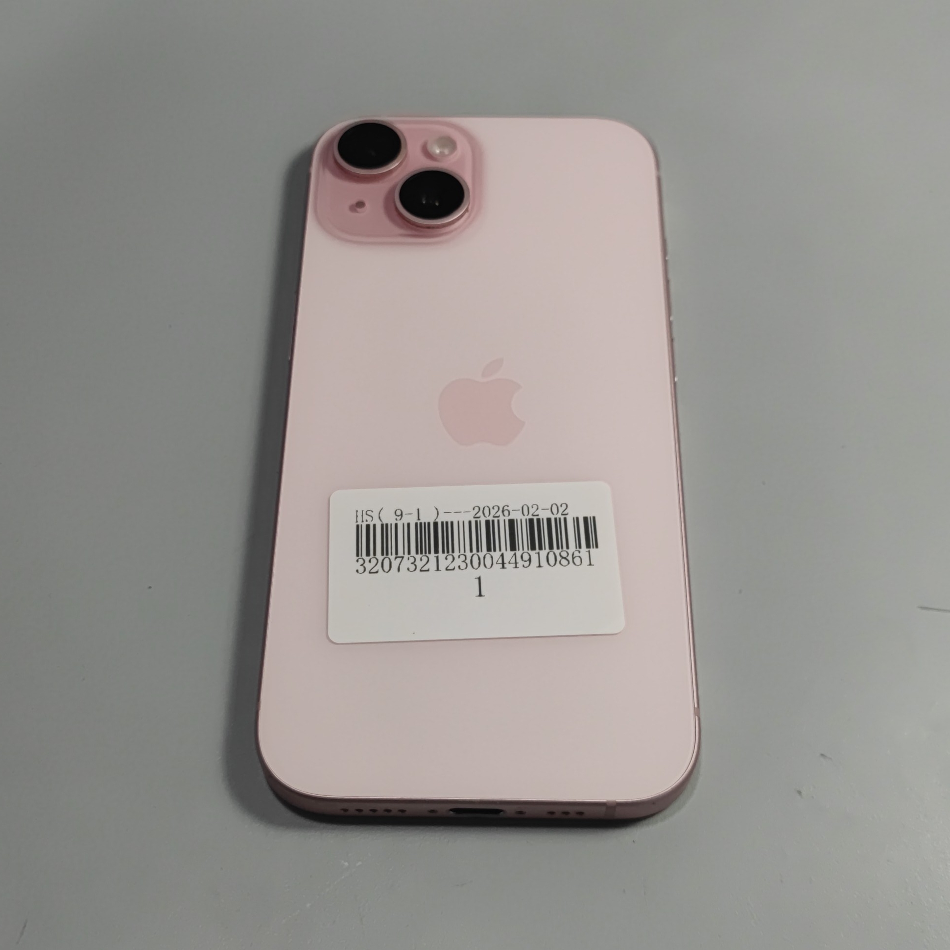 苹果【iPhone 15】5G全网通 粉色 128G 国行 8成新 