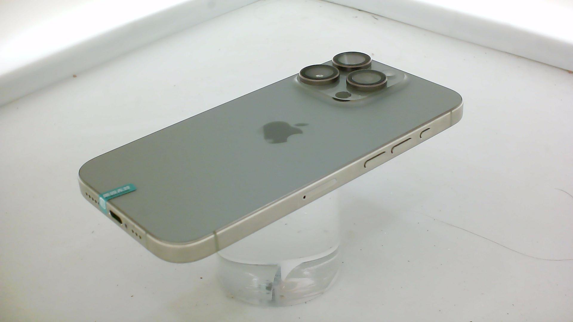 苹果【iPhone 15 Pro】5G全网通 原色钛金属 256G 国行 99新 