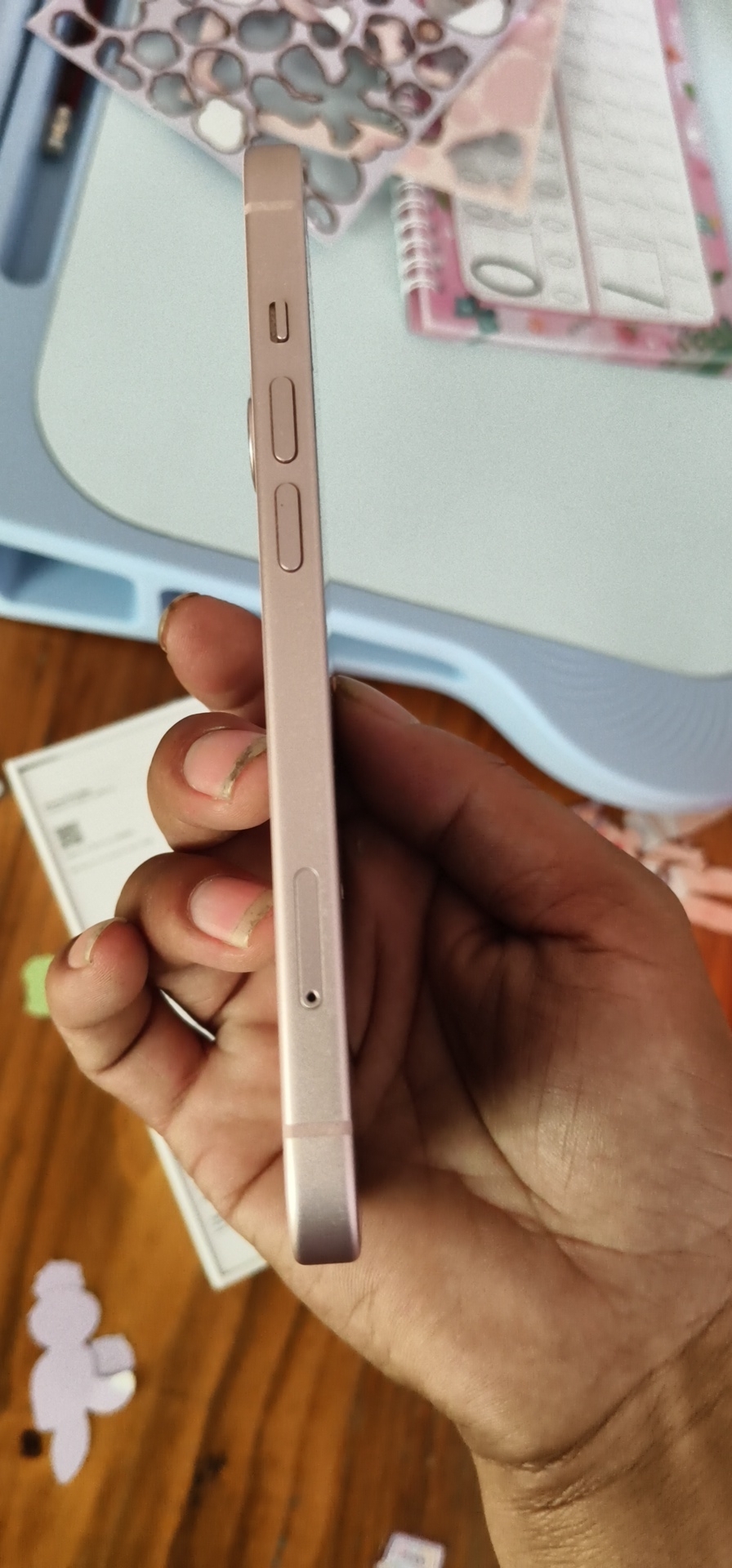 苹果【iPhone 15】5G全网通 粉色 128G 国行 95新 
