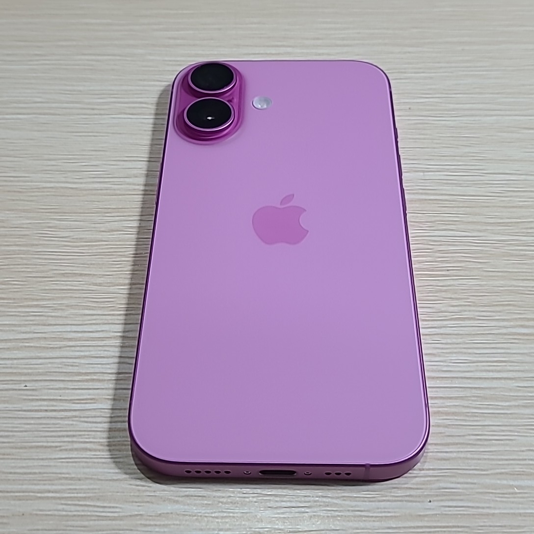 苹果【iPhone 16】5G全网通 粉色 256G 国行 99新 