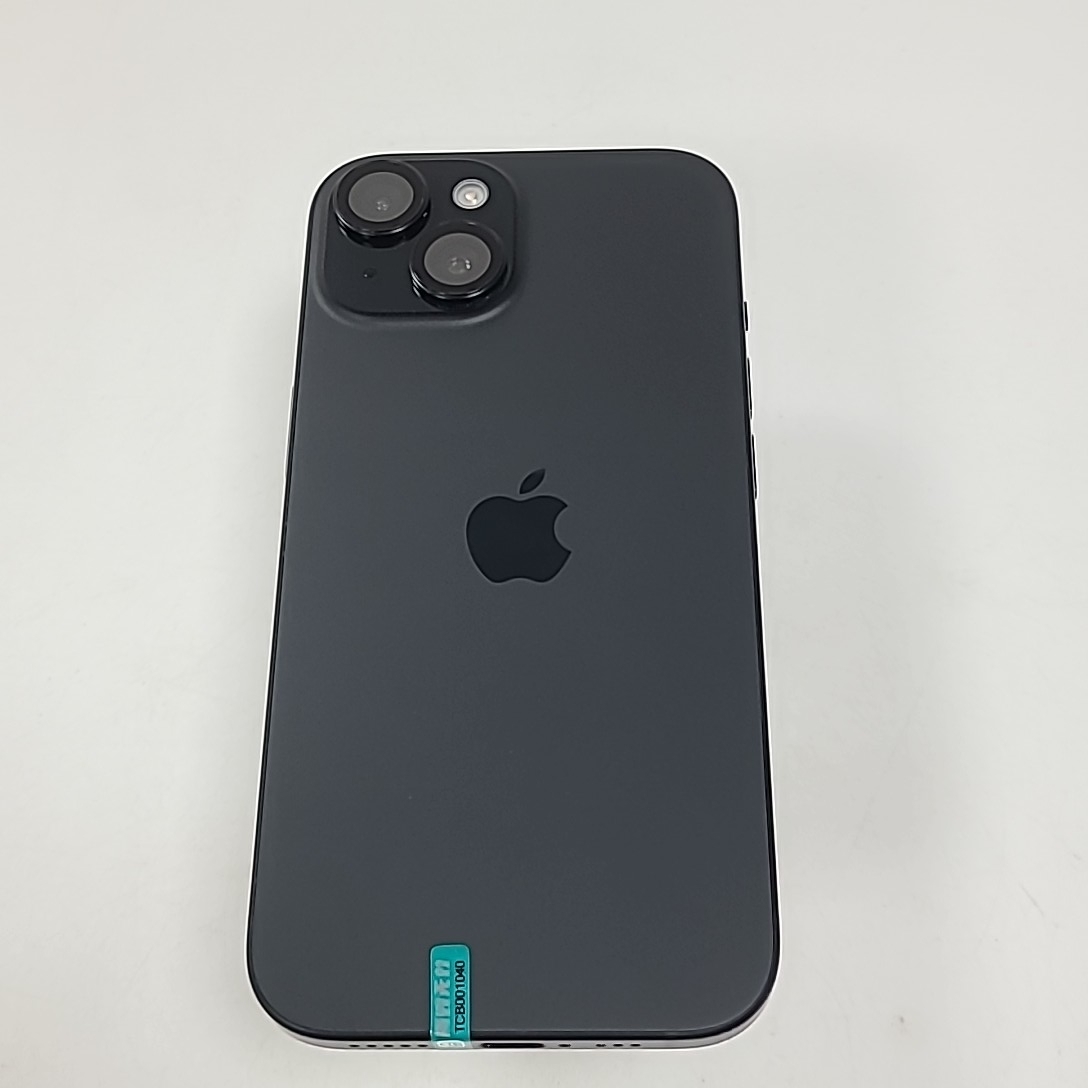 苹果【iPhone 15】5G全网通 黑色 256G 国行 99新 