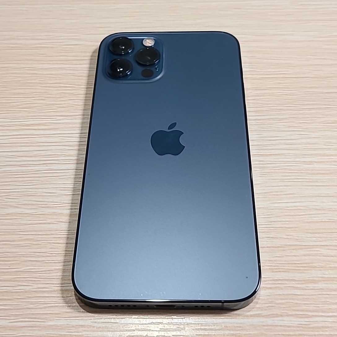 苹果【iPhone 12 Pro】5G全网通 海蓝色 128G 港澳台 99新 