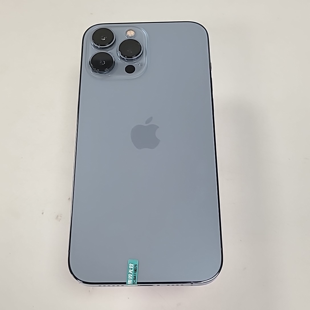 苹果【iPhone 13 Pro Max】5G全网通 远峰蓝色 512G 国行 9成新 