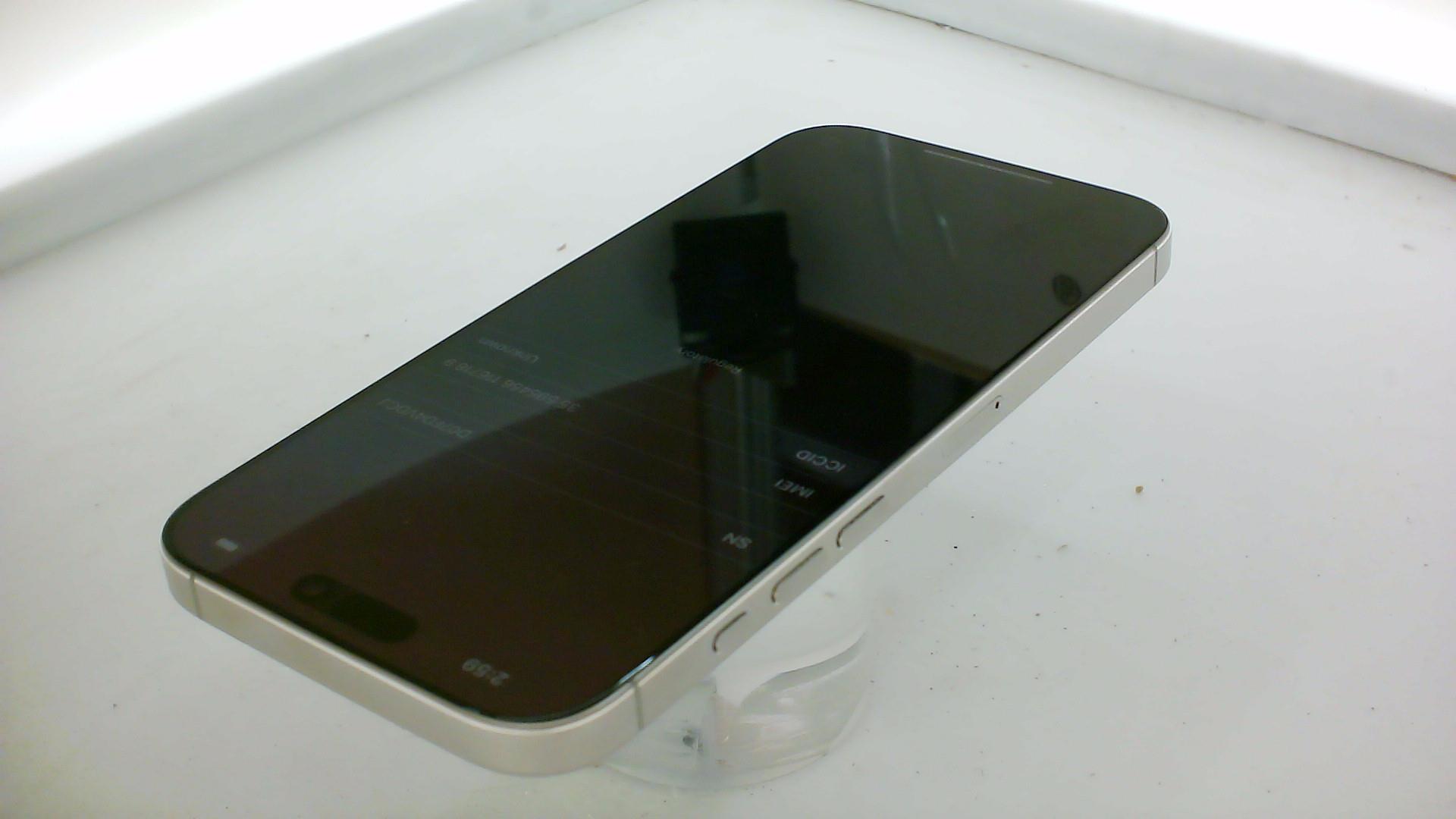 苹果【iPhone 16 pro max】5G全网通 原色钛金属 256G 国行 99新 