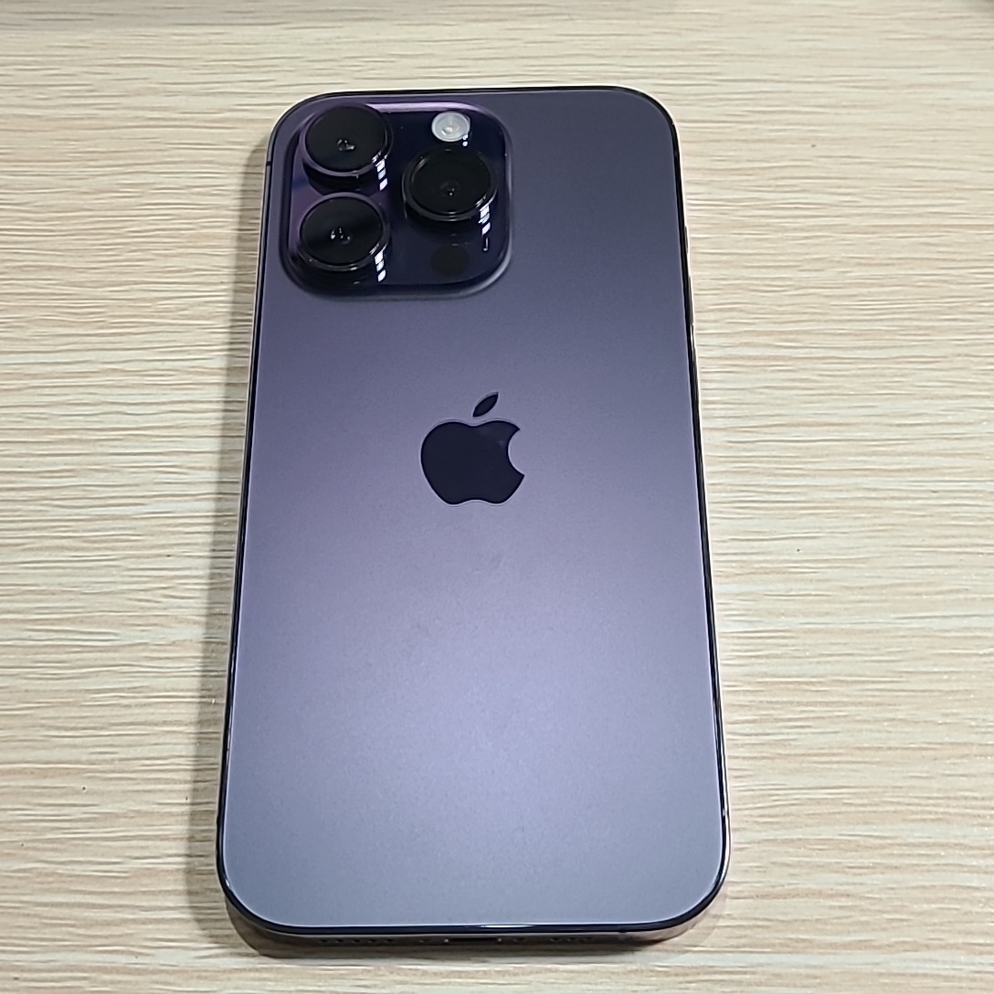 苹果【iPhone 14 Pro】5G全网通 暗紫色 256G 国行 9成新 