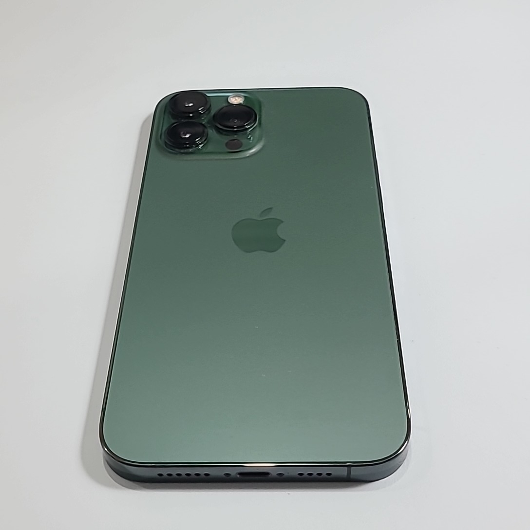 苹果【iPhone 13 Pro Max】5G全网通 苍岭绿色 256G 国行 99新 