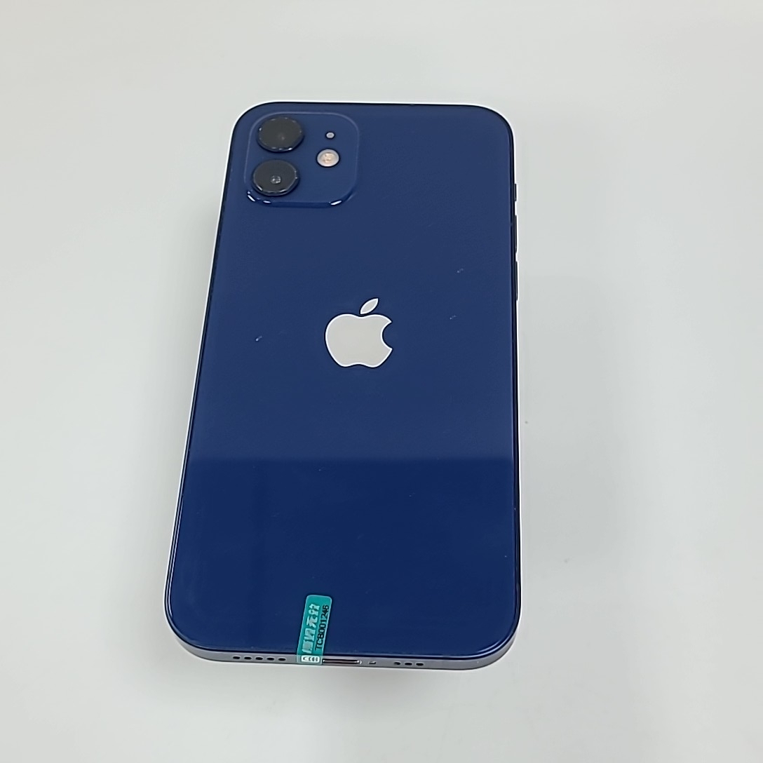 苹果【iPhone 12】5G全网通 蓝色 128G 国行 9成新 