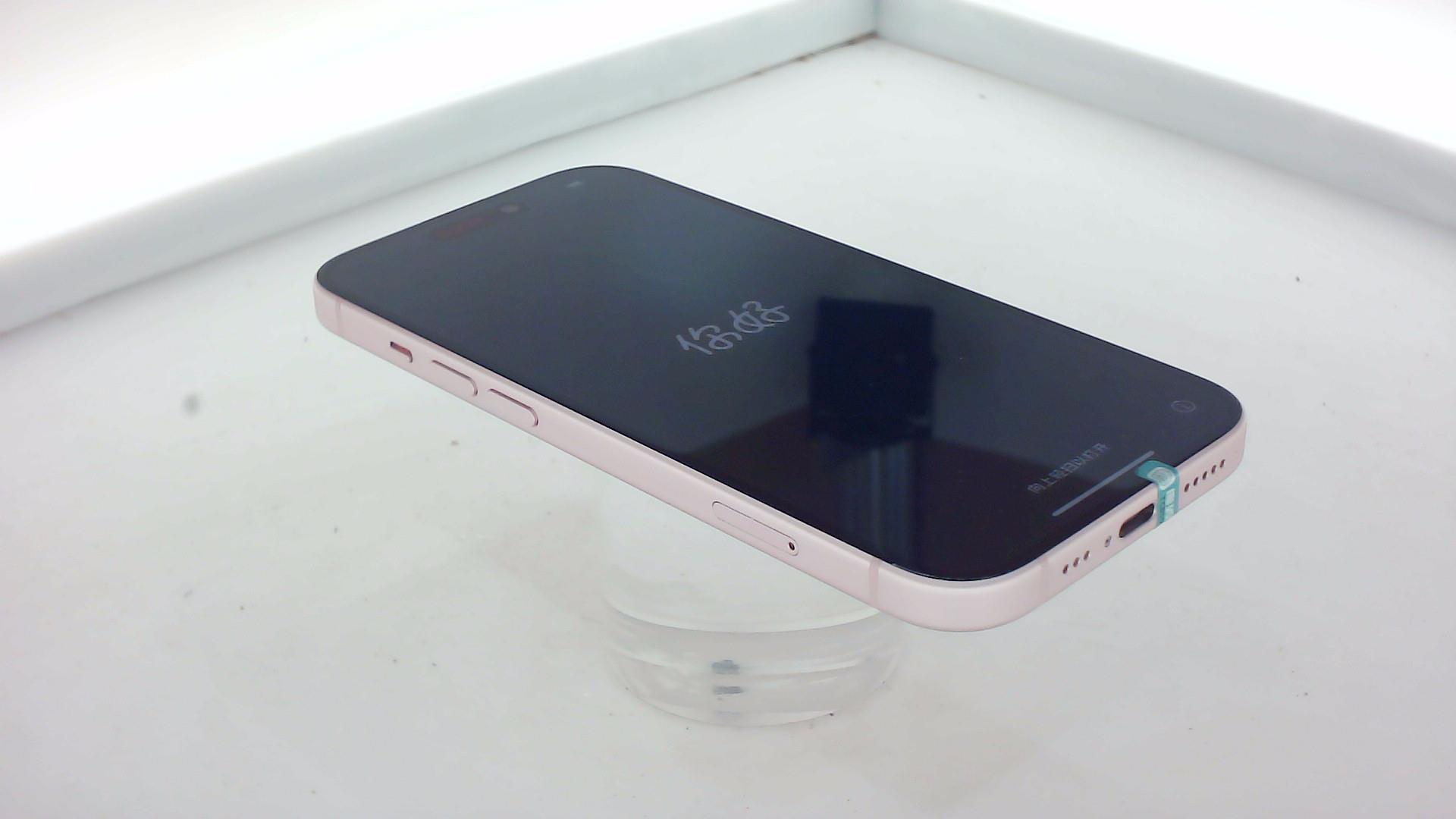 苹果【iPhone 15】5G全网通 粉色 128G 国行 99新 