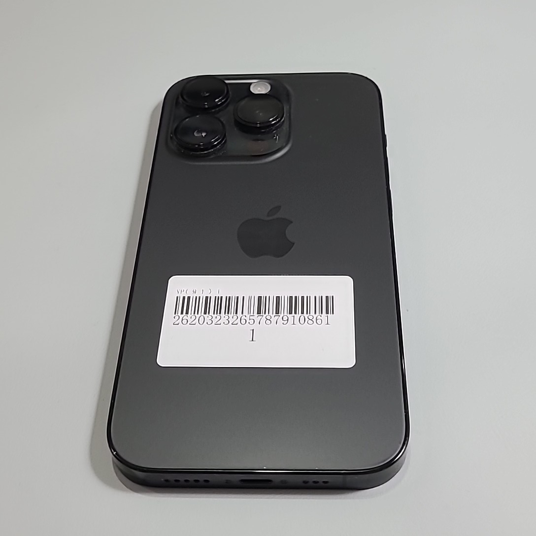 苹果【iPhone 14 Pro】5G全网通 深空黑色 128G 国行 9成新 