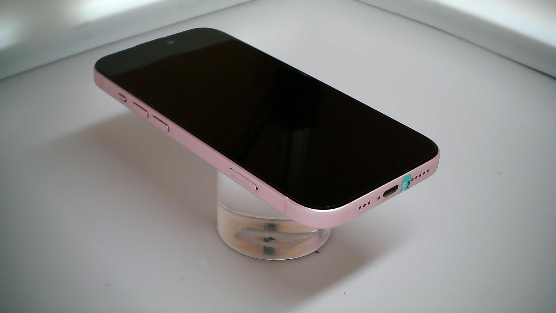 苹果【iPhone 15】5G全网通 粉色 256G 国行 9成新 