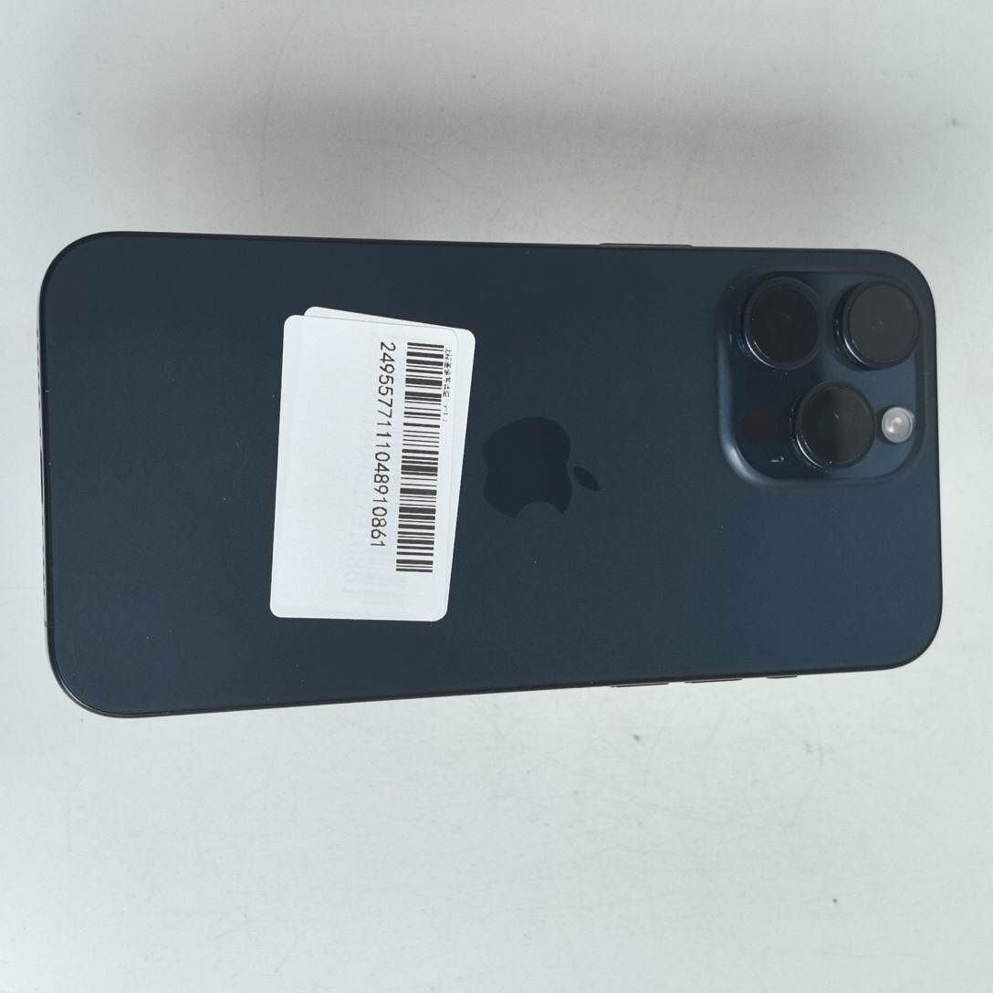 苹果【iPhone 15 Pro Max】5G全网通 蓝色钛金属 512G 国行 95新 