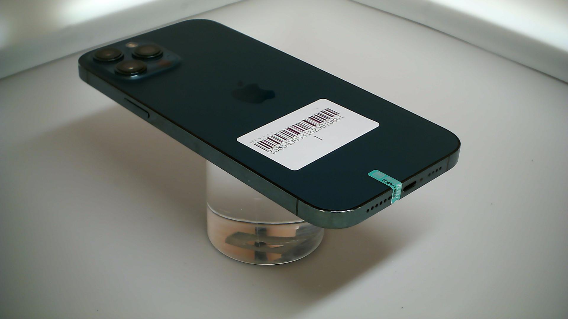 苹果【iPhone 12 Pro Max】5G全网通 海蓝色 256G 国行 8成新 