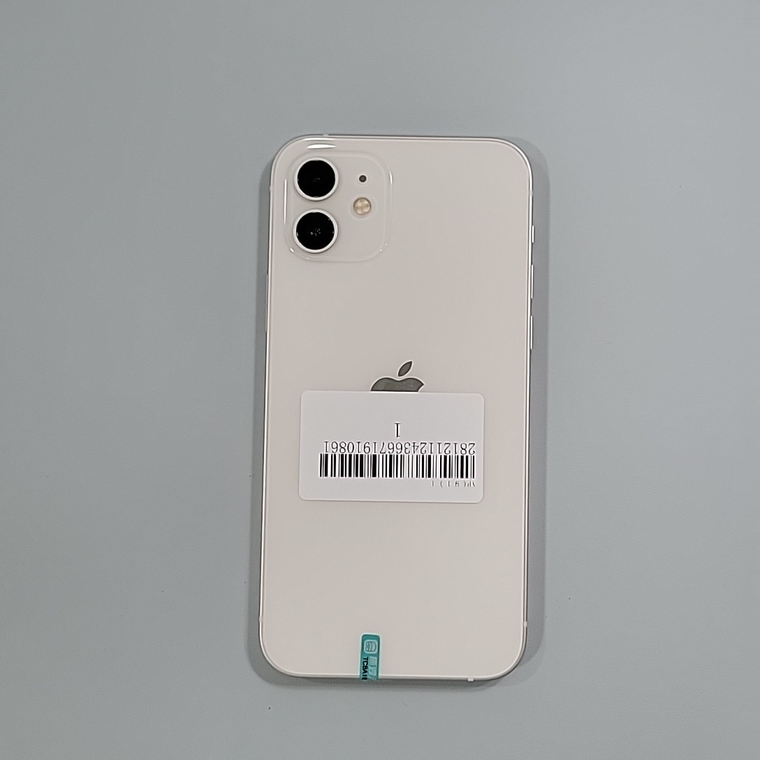 苹果【iPhone 12】5G全网通 白色 128G 国行 95新 