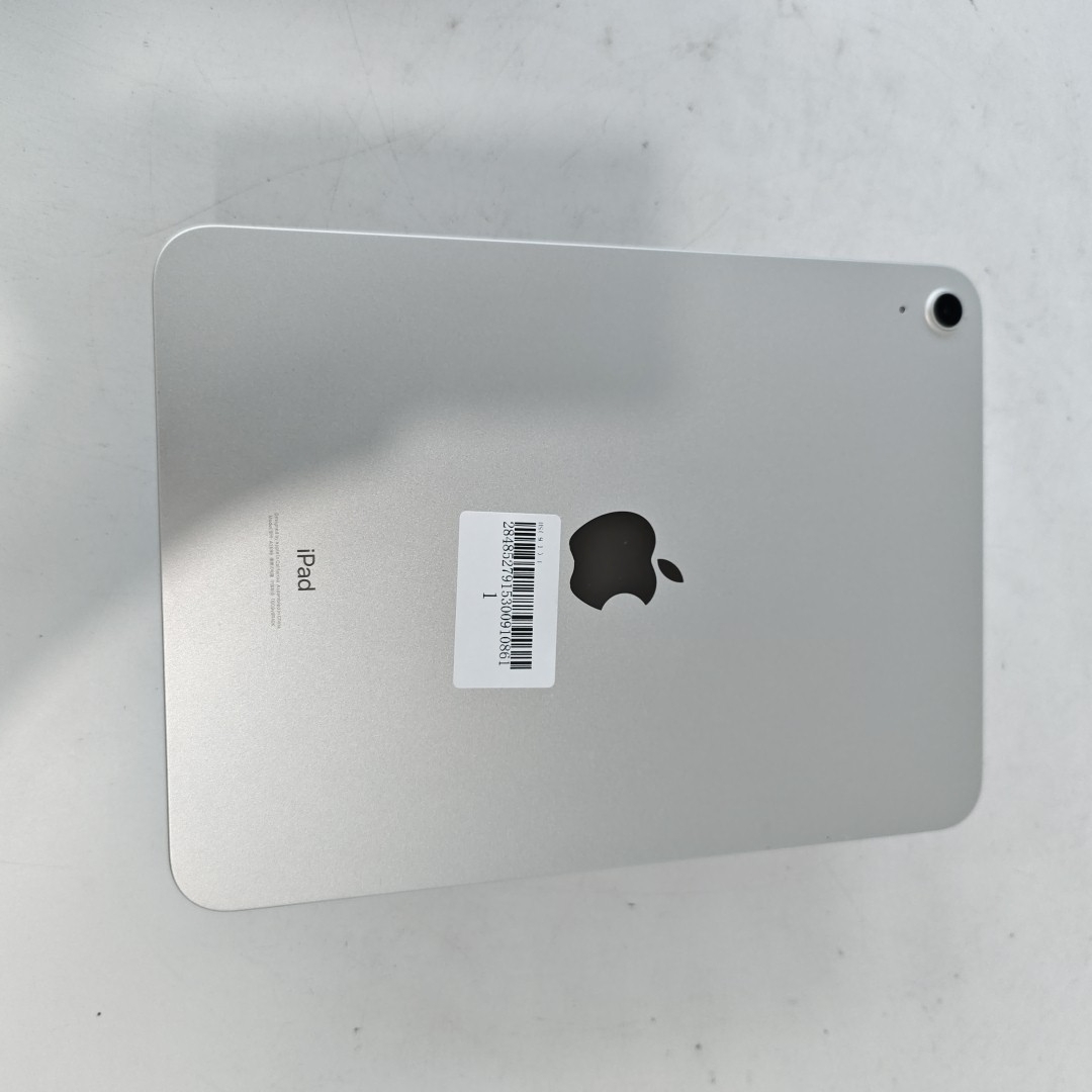 苹果【iPad10 10.9英寸 22款】WIFI版 银色 64G 国行 95新 