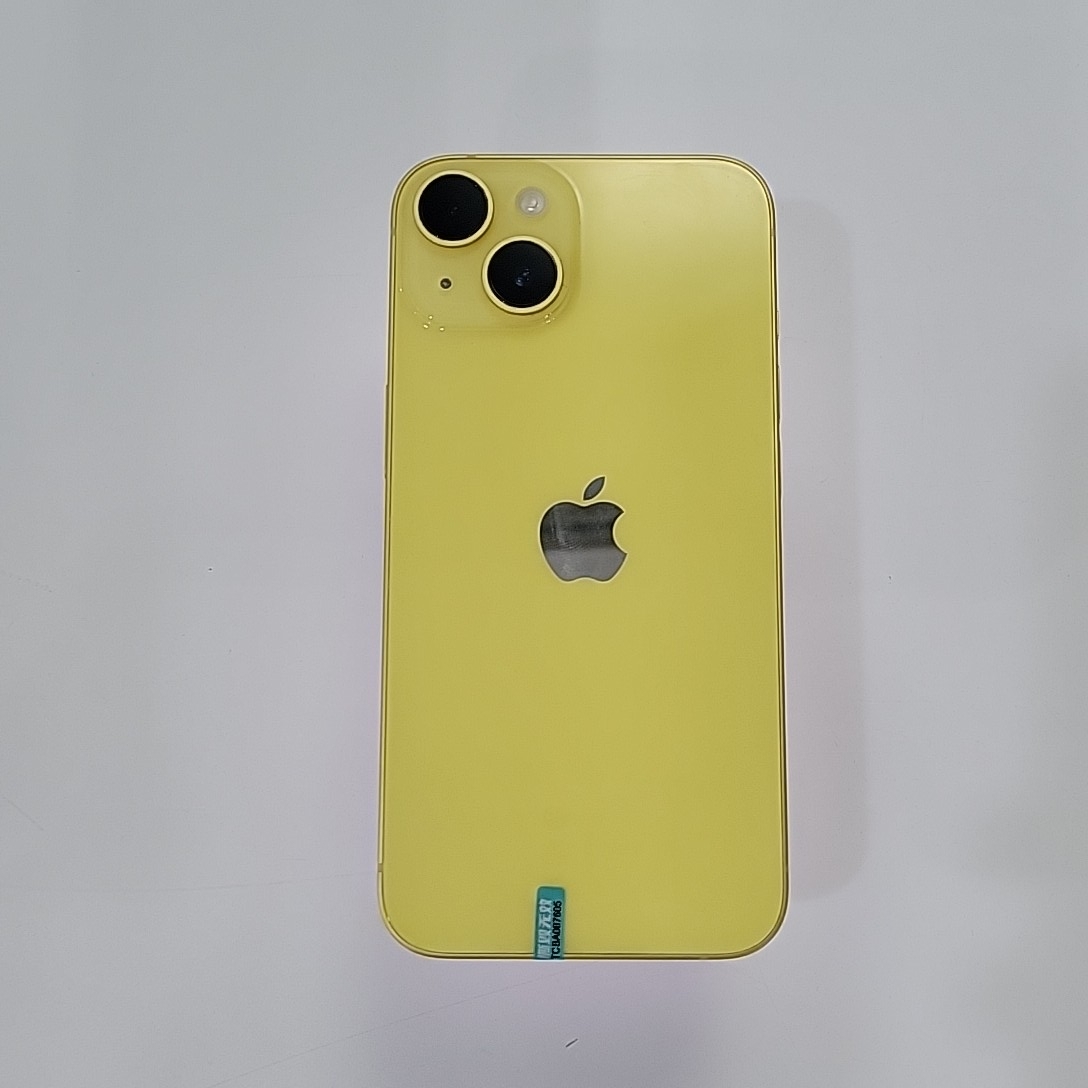 苹果【iPhone 14】5G全网通 黄色 128G 国行 95新 