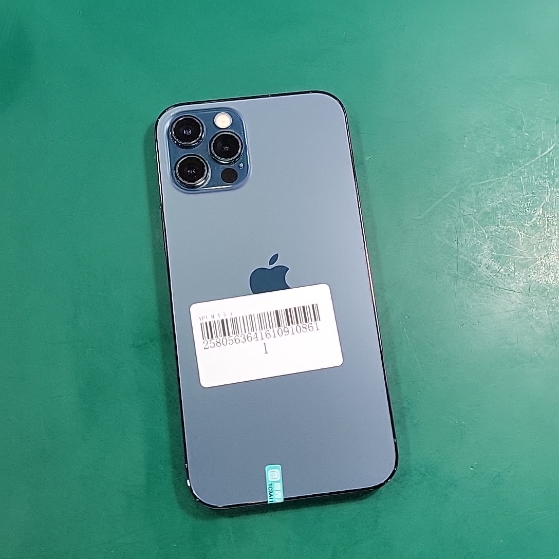 苹果【iPhone 12 Pro】5G全网通 海蓝色 256G 国行 8成新 