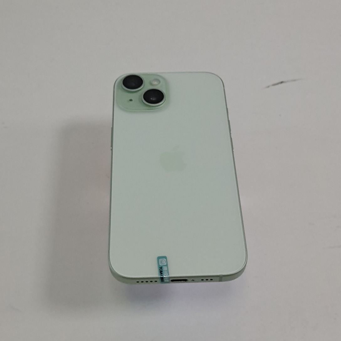 苹果【iPhone 15】5G全网通 绿色 128G 国行 95新 