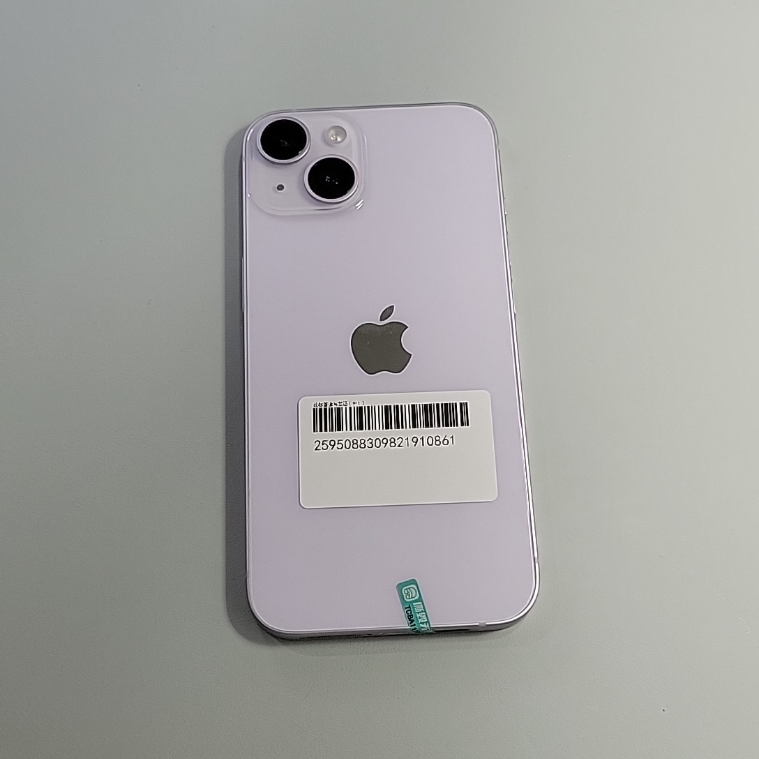 苹果【iPhone 14】5G全网通 紫色 128G 国行 95新 