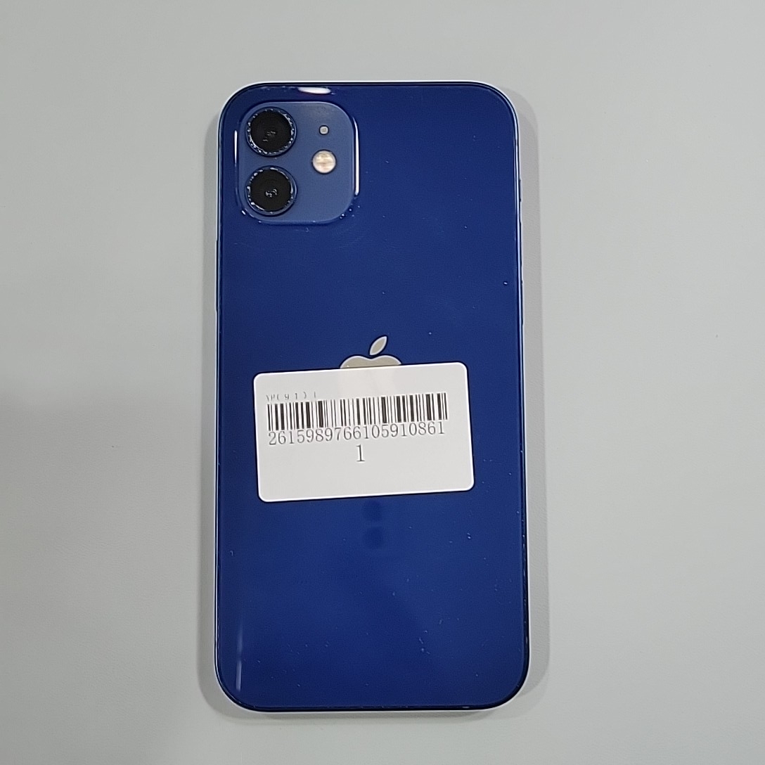 苹果【iPhone 12】5G全网通 蓝色 128G 国行 9成新 